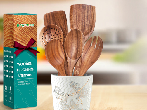 Teak Wood Spoons