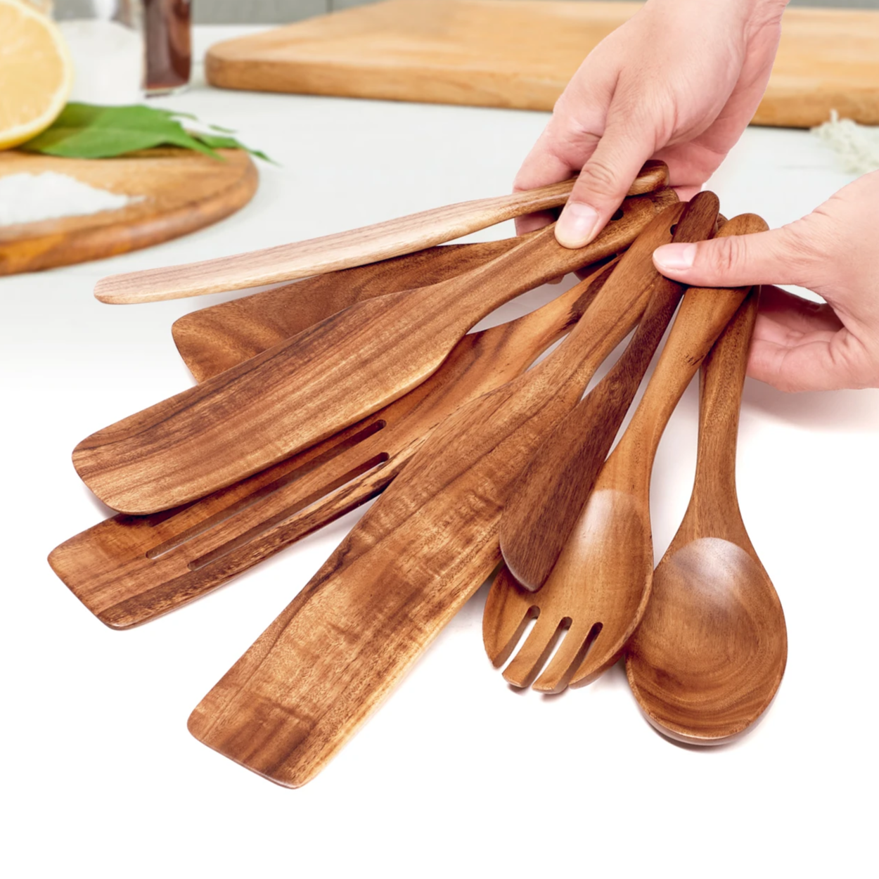 Acacia Spatula & Spoon