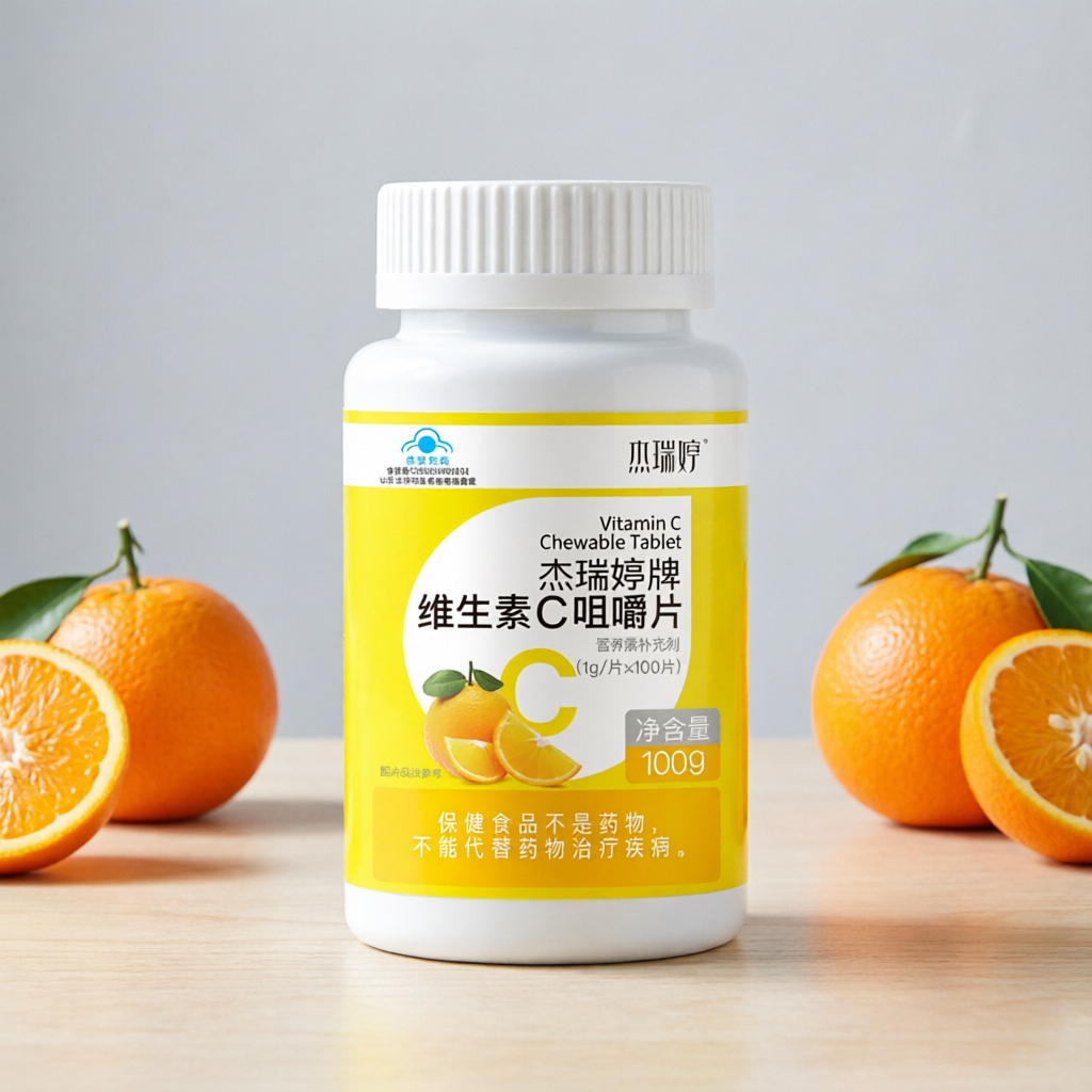 杰瑞婷维生素C咀嚼片
