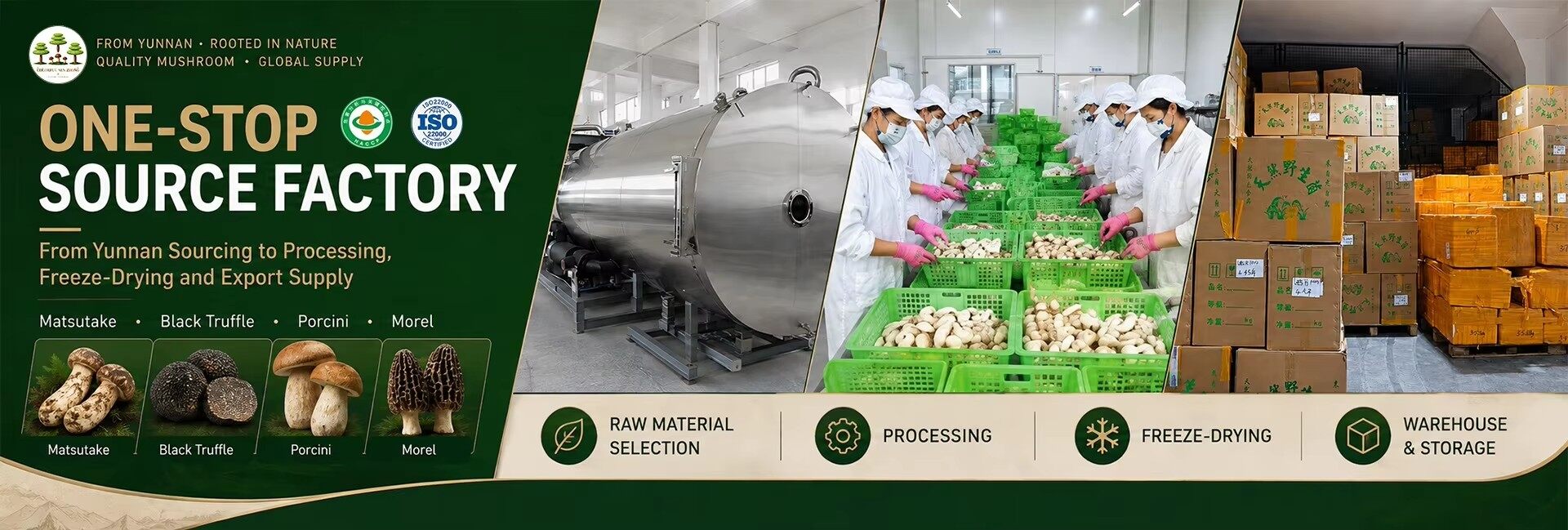 One-stop source factory banner