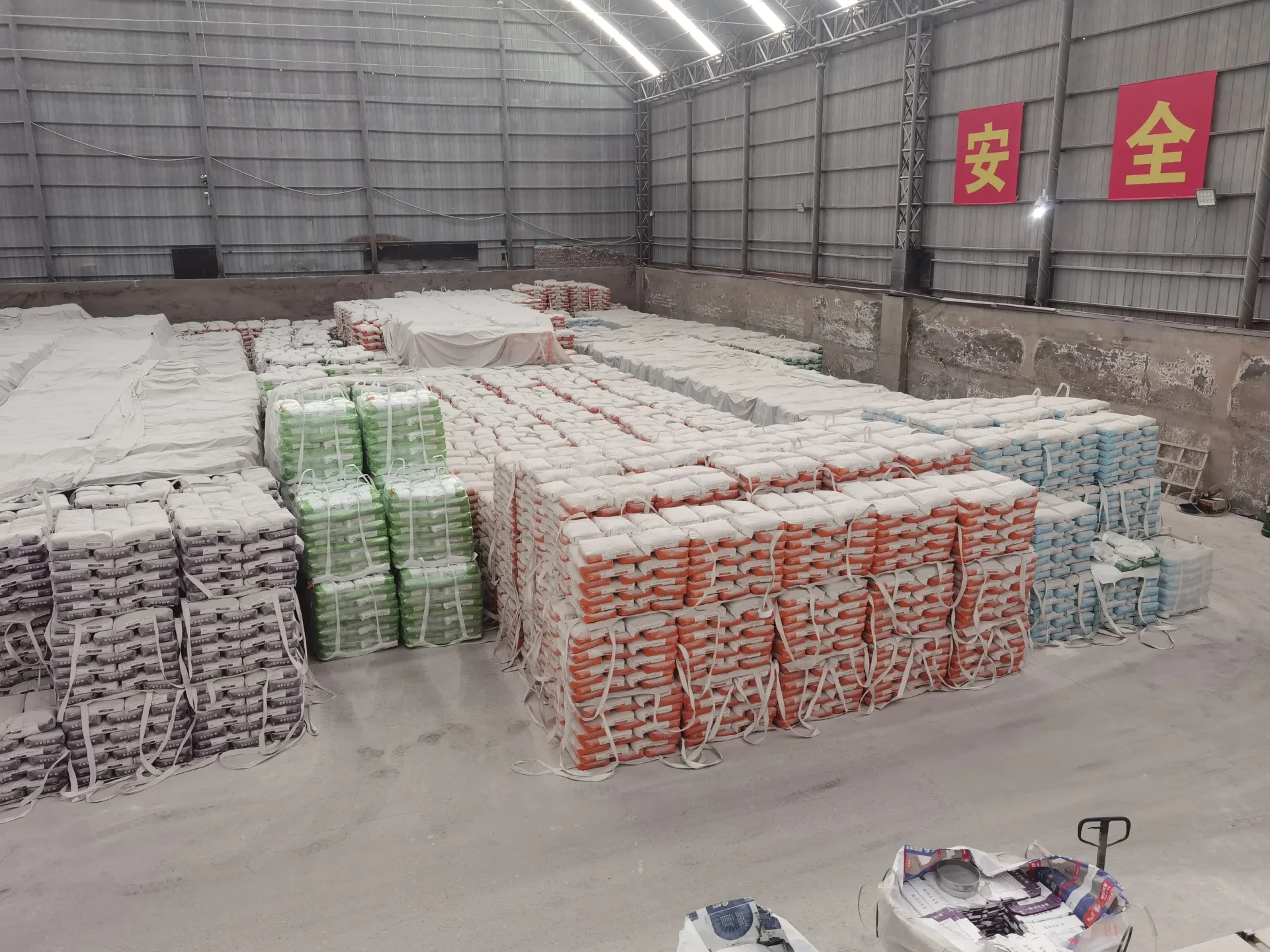 Real-time footage of loading and shipping