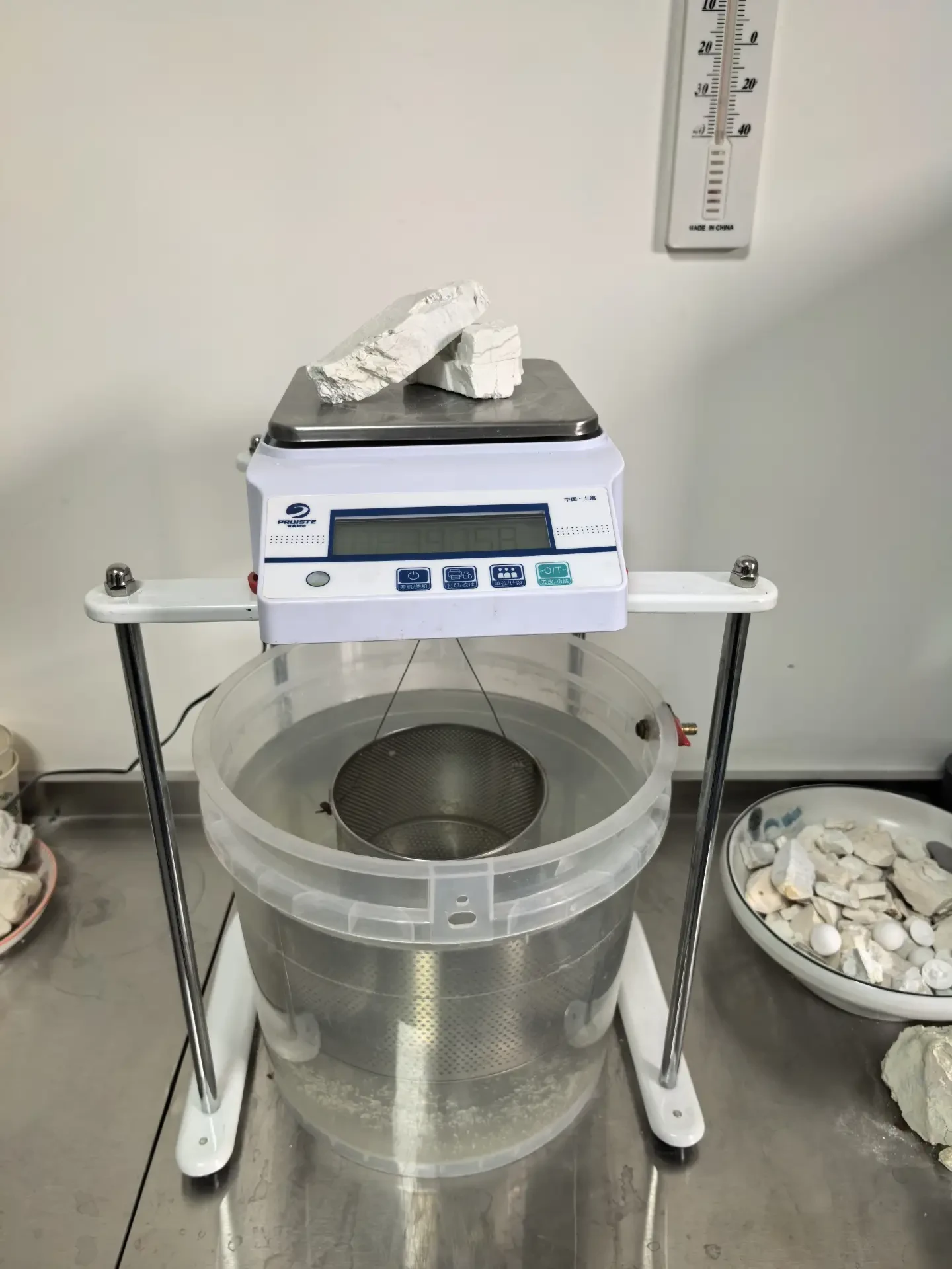 样品制备现场实拍