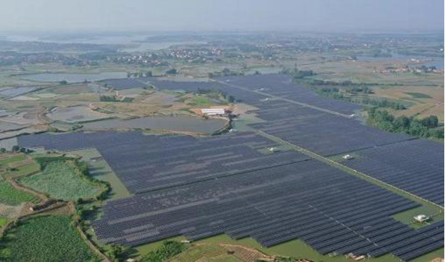 广东湛江廉江营仔 300MW 渔光互补项目