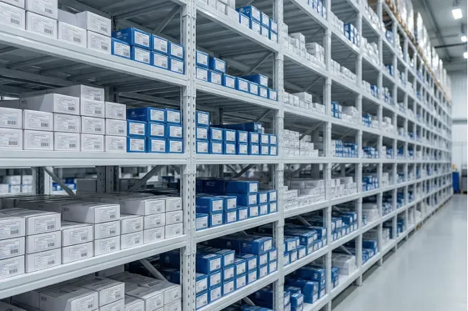 Automated Storage and Retrieval System (AS/RS) Racks and Totes in Smart Warehousing Logistics Centers