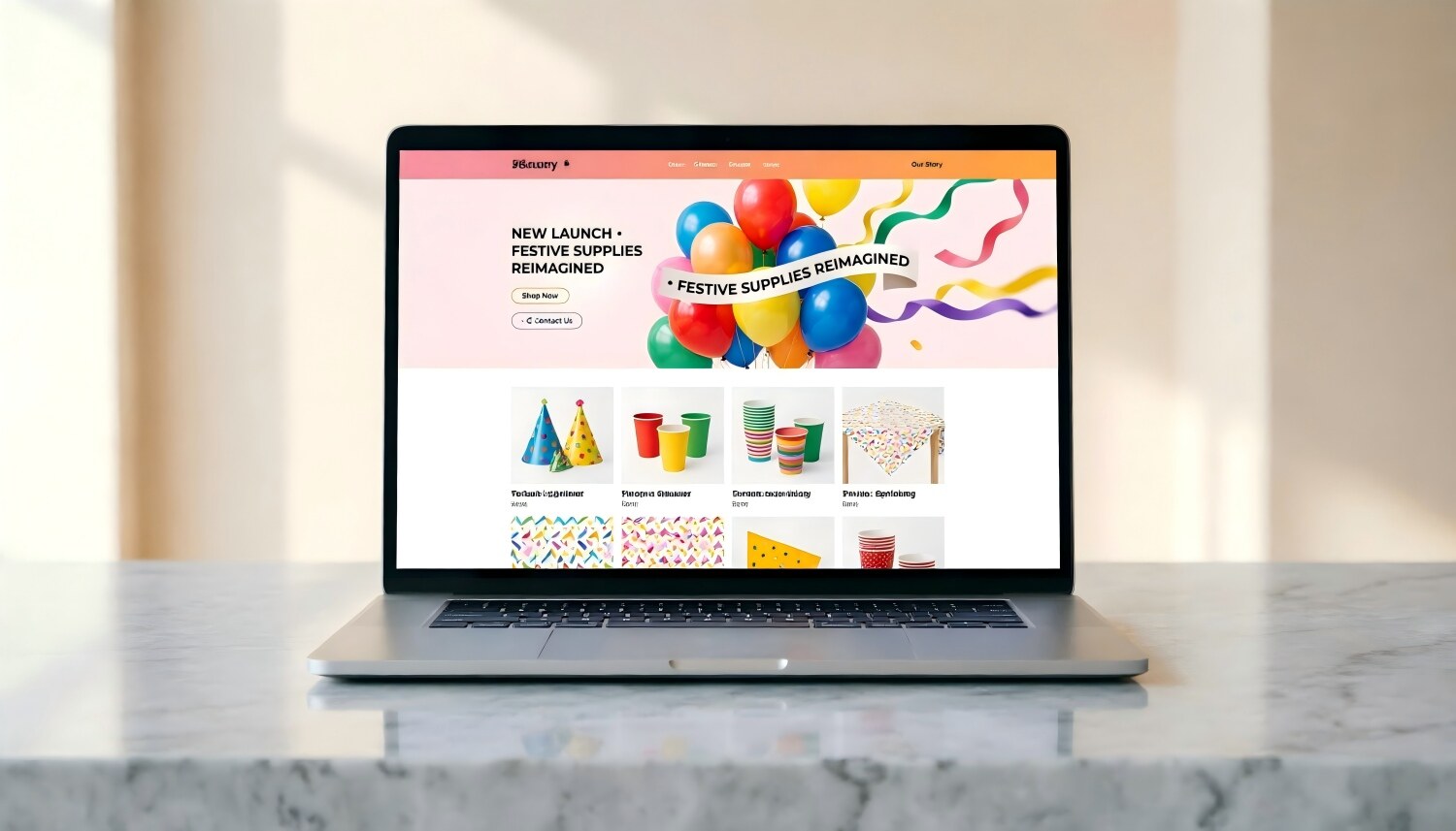 🎉 Big news! Decoritparty.com just got a fresh makeover! ✨