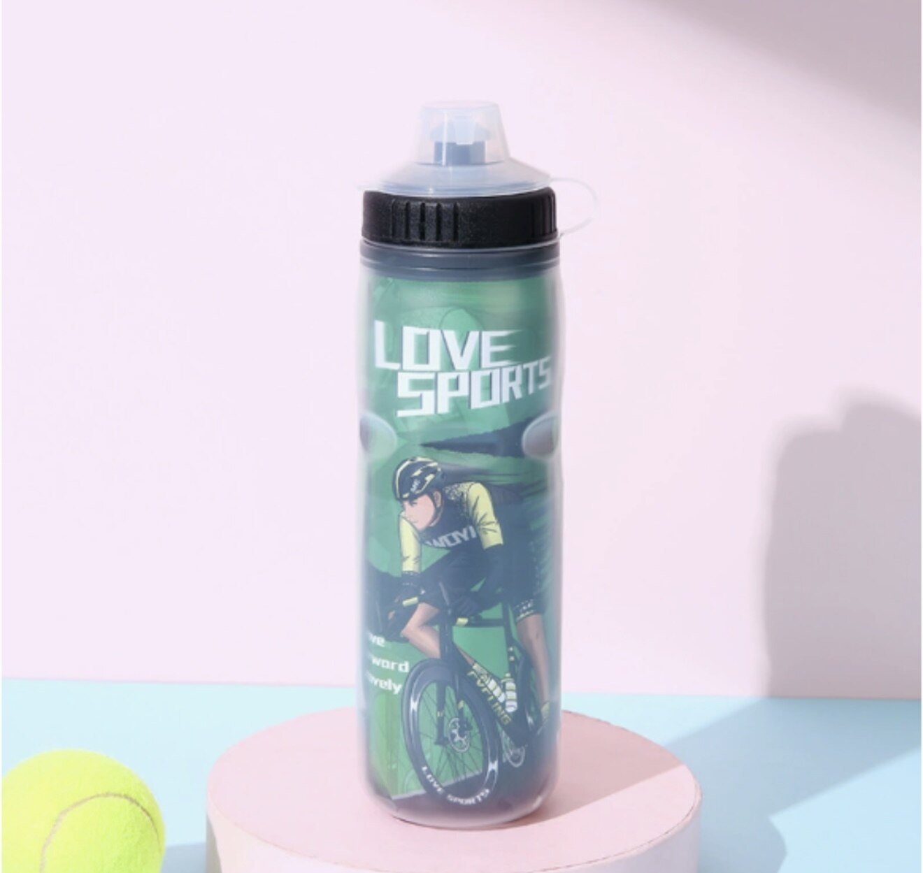 610ml Insulated bicycle water bottle