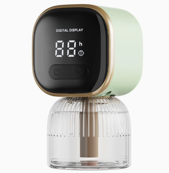 Multifunctional Mosquito Repeller: Timer, Night Light, Digital Display