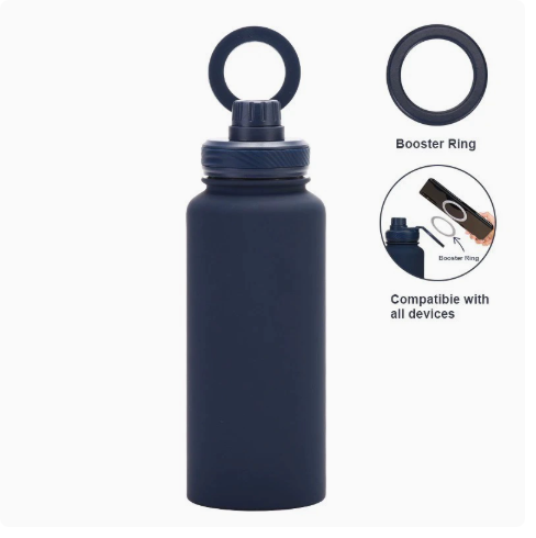 1000ml Magnetic Sports Water Bottle