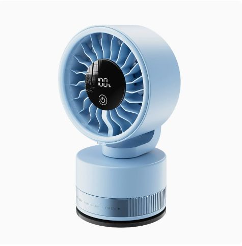 Silent suction-cup fan; suitable for multiple scenarios.
