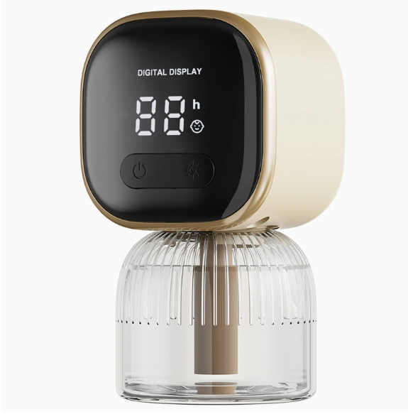 Multifunctional Mosquito Repeller: Timer, Night Light, Digital Display