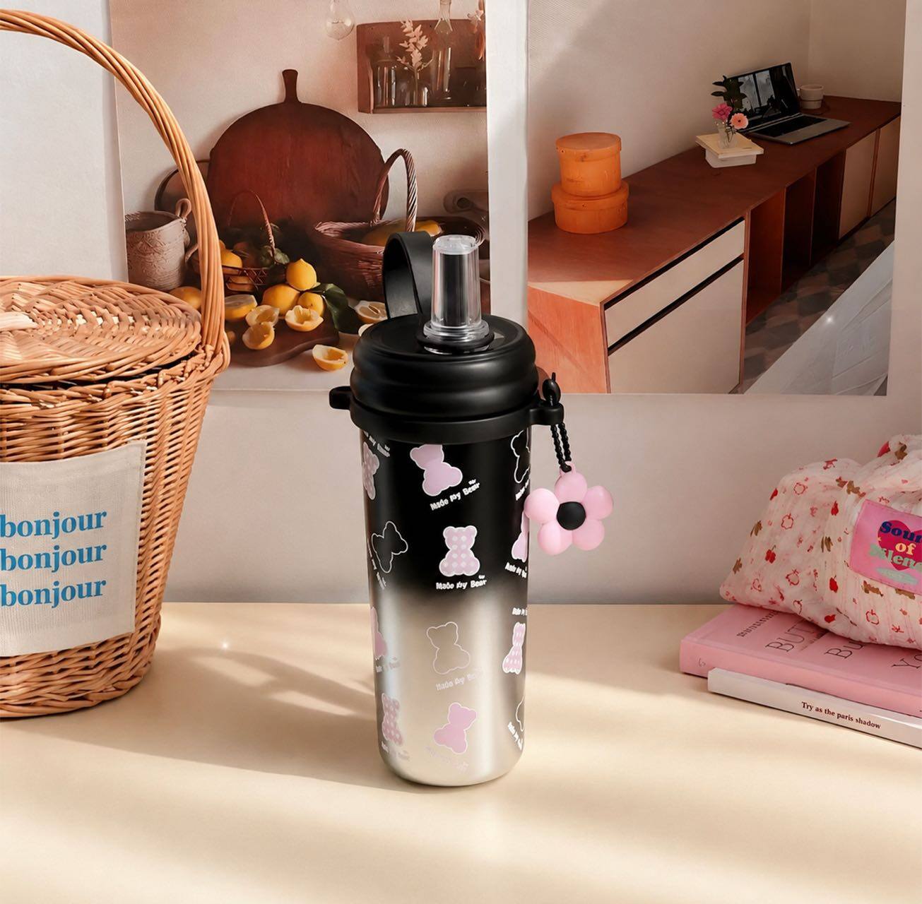 Star-themed insulated tumbler
