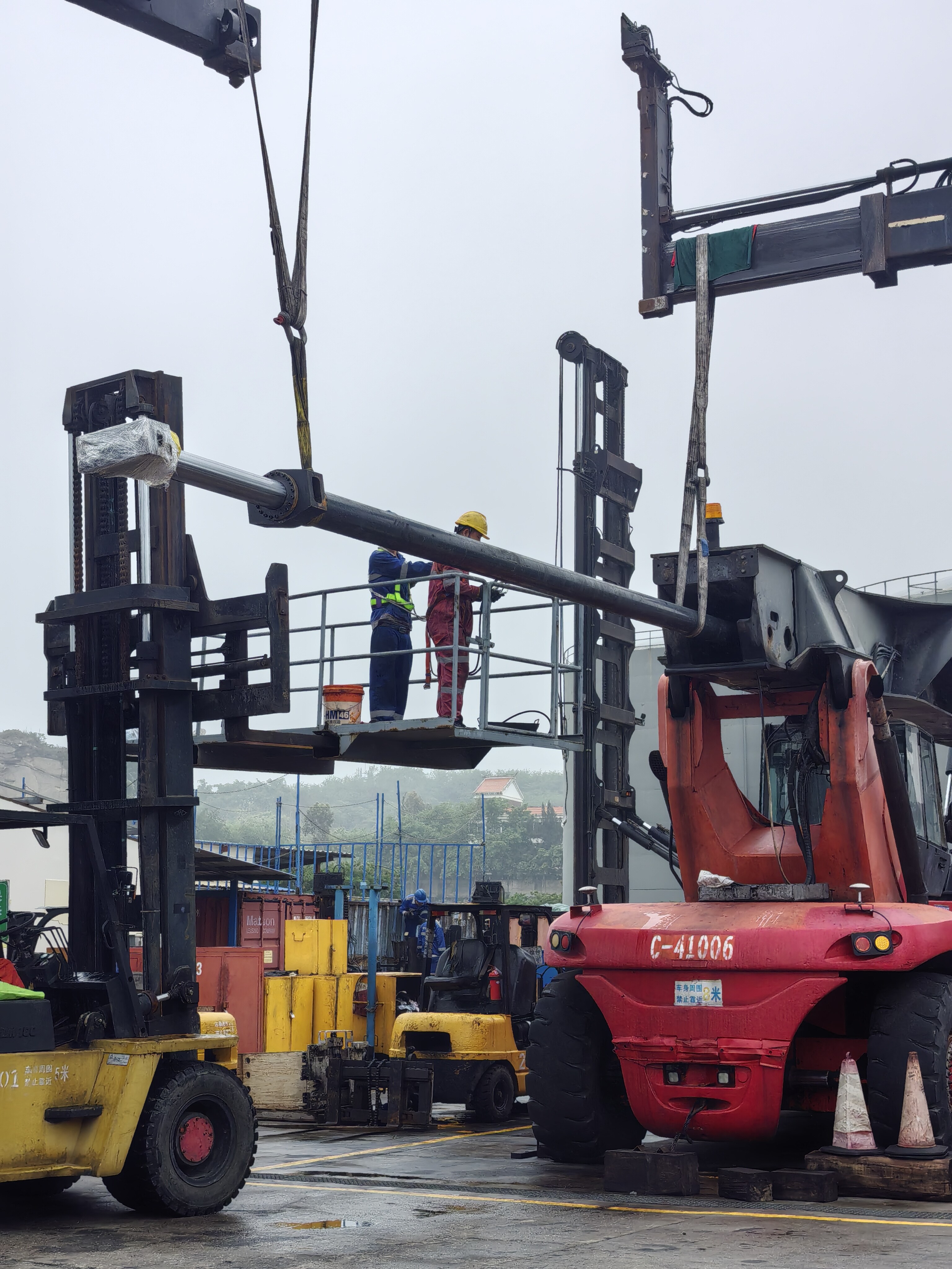 Hydraulic System Upgrade Project for a Port Group