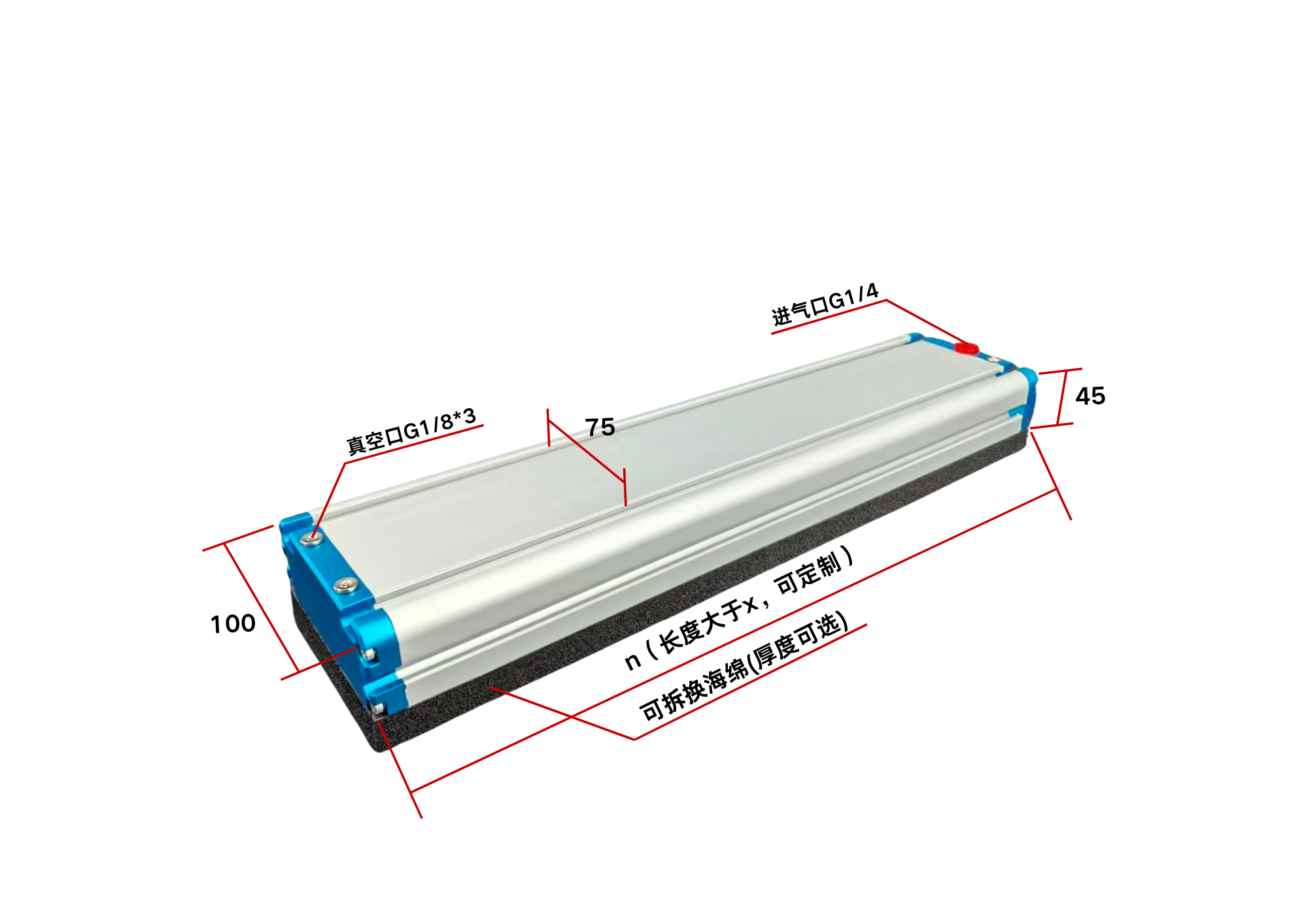 海绵型真空吸具 100 系列