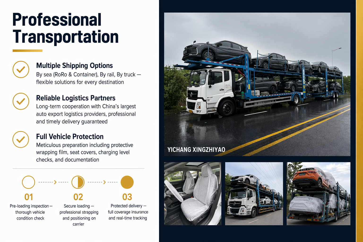 Professional transportation services