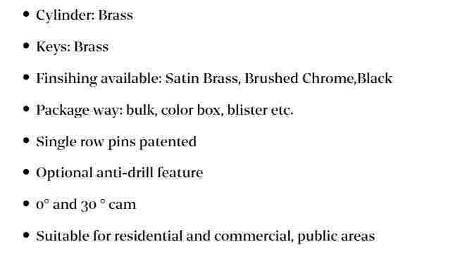 DF-LB209 product specifications and features list including brass material and finishing options
