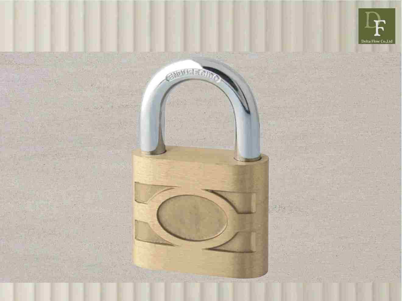 Die-casting brass padlock product photo