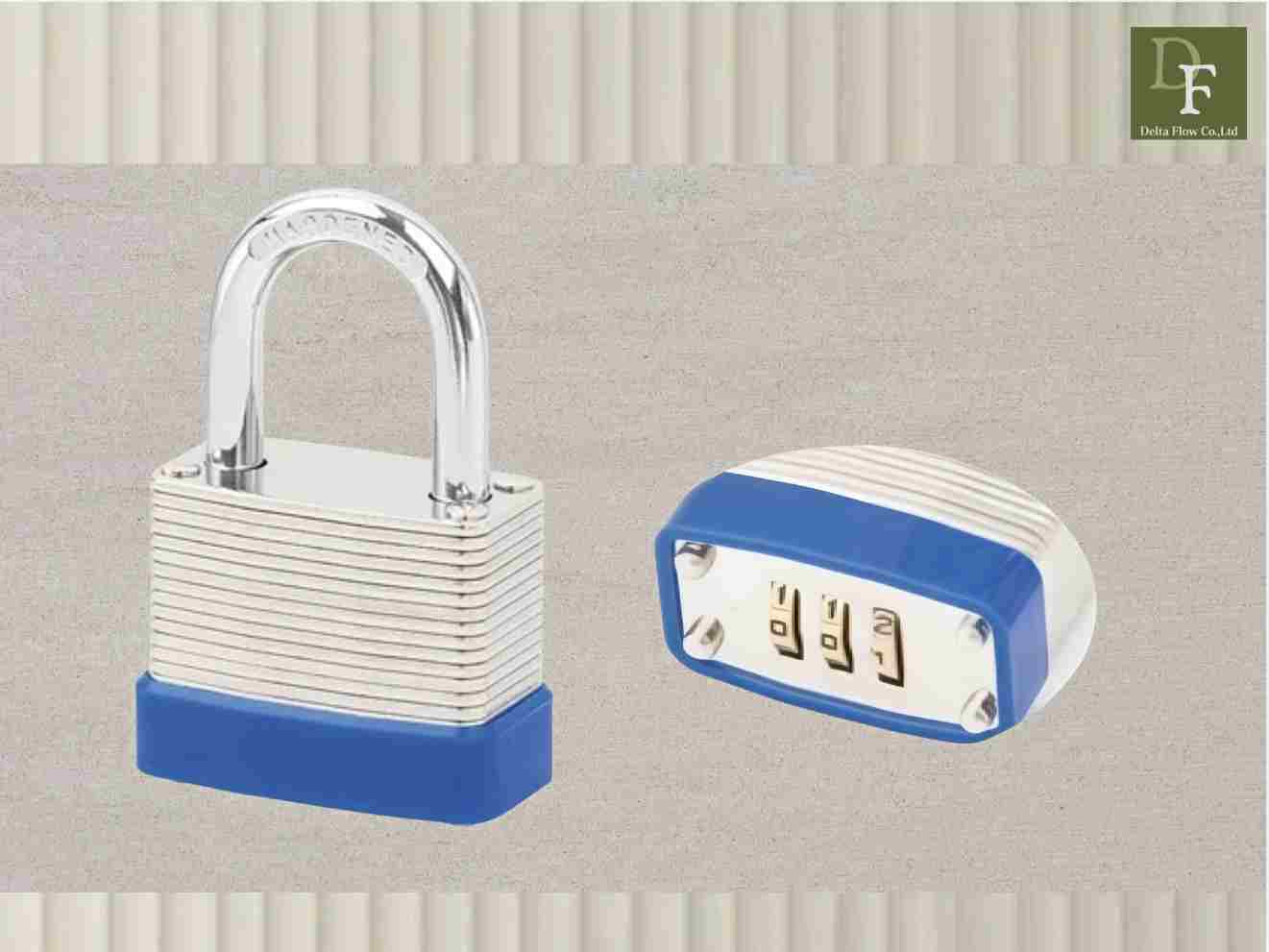 Laminated Steel Combination Padlock (F503)