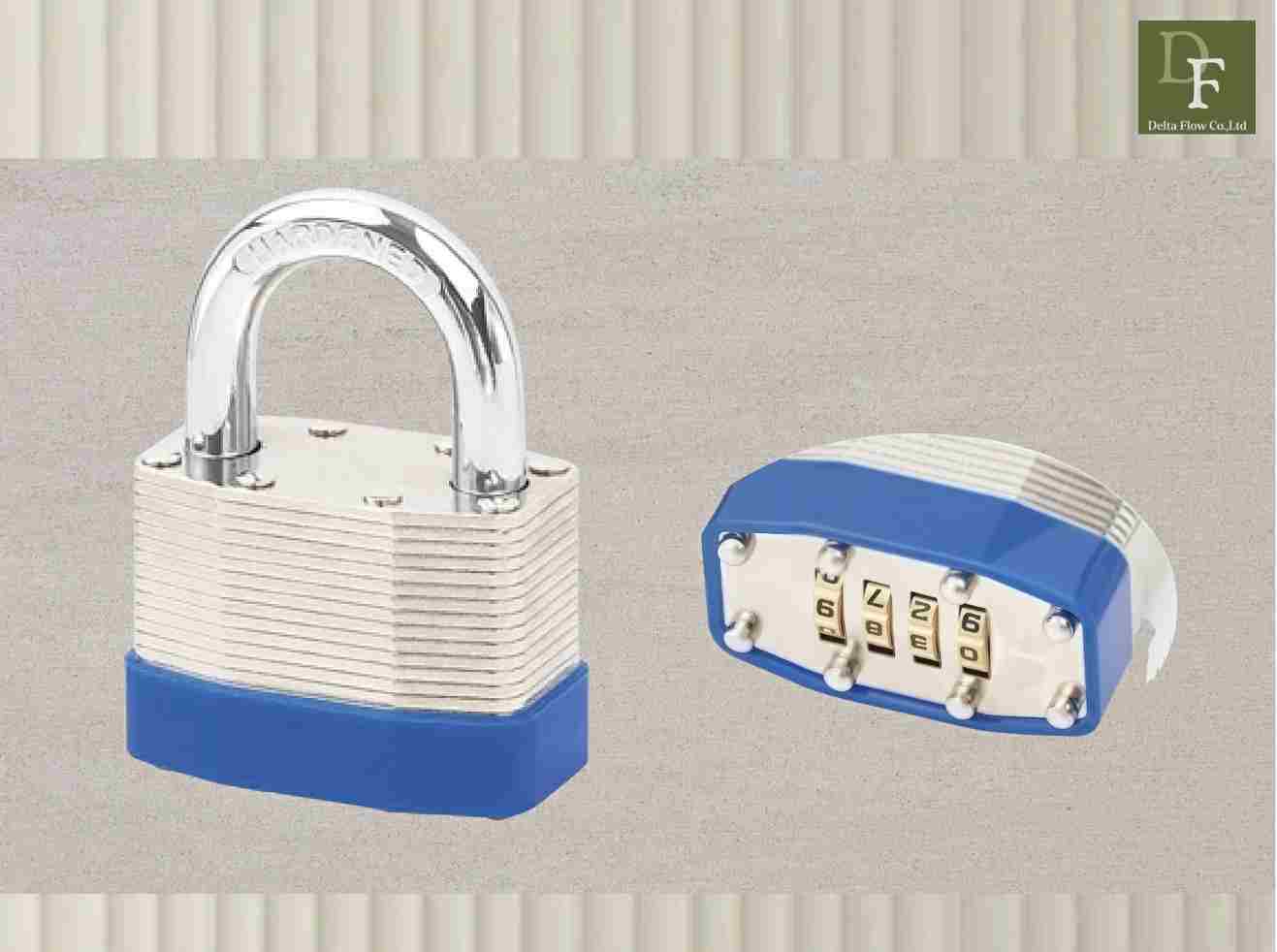 Laminated Steel Combination Padlock (F504)