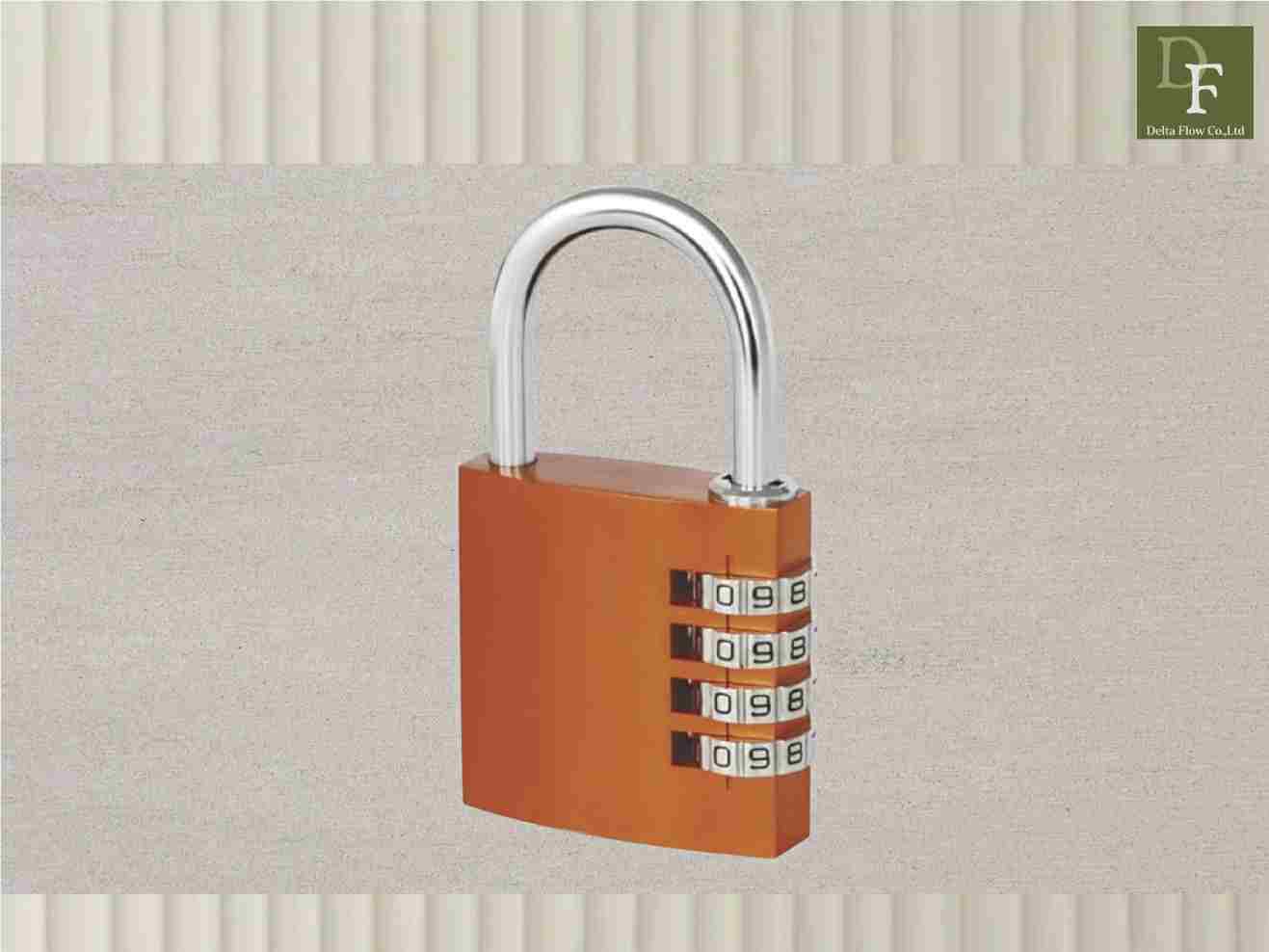 Combination Aluminum Padlock (Arc-shape)