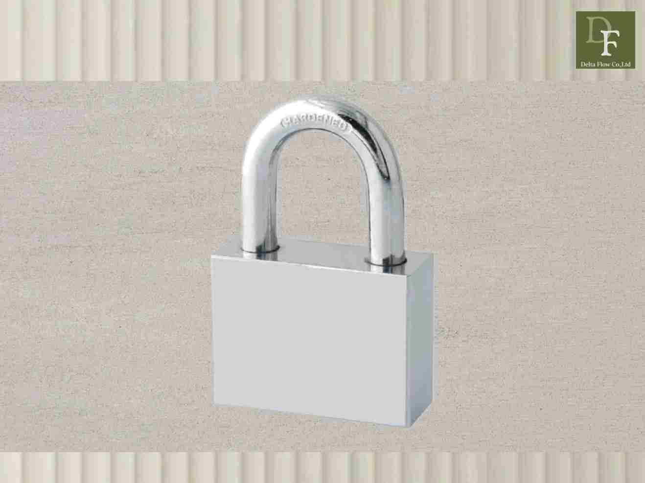 Vane-key Brass Padlock (Square-shape)