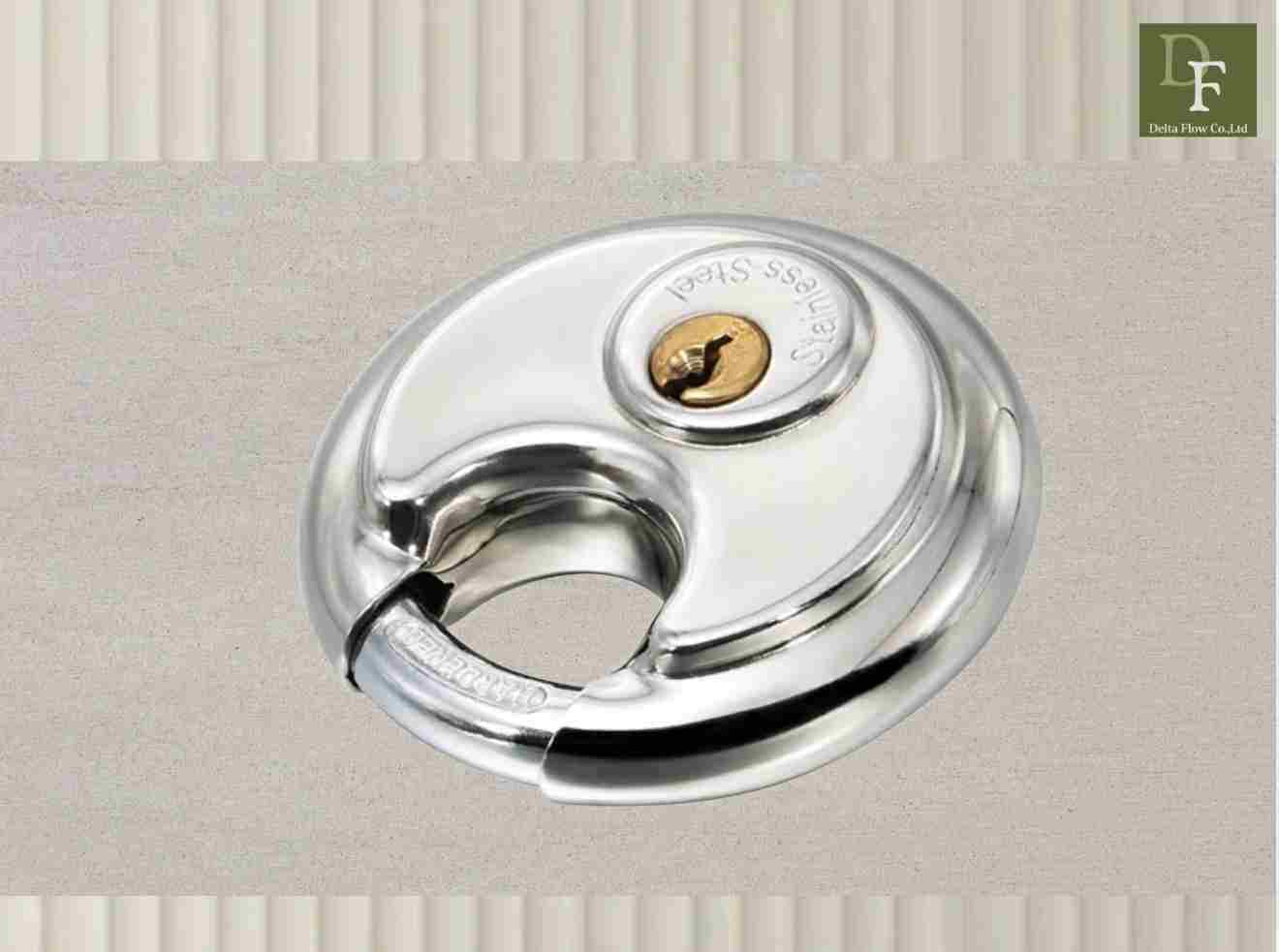 Discus Stainless-steel Padlock