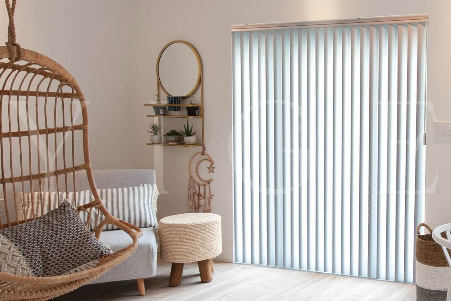 PVC Vertical Blinds - vertical blinds window treatment by Yige AllBlinds