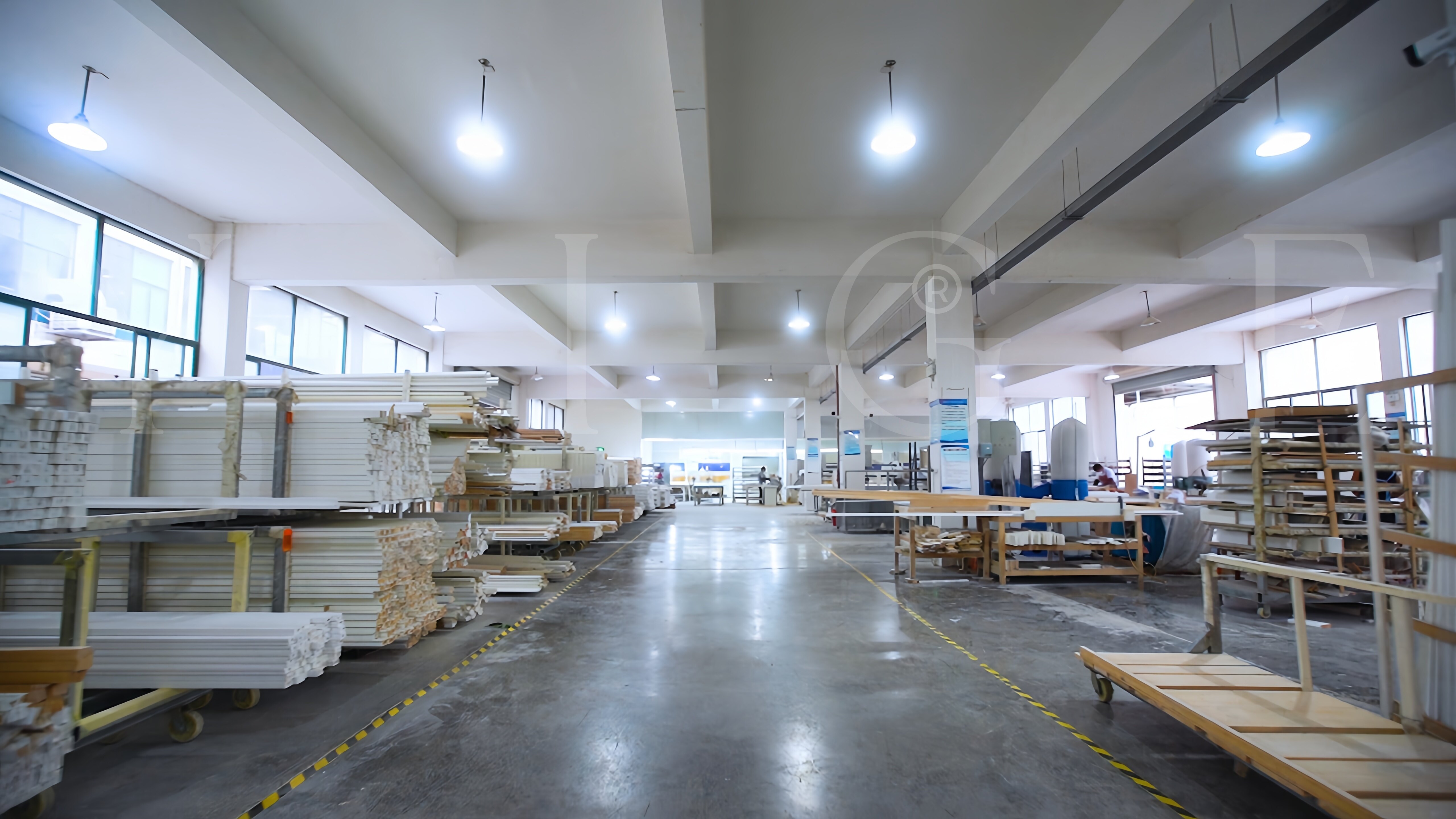 Yige AllBlinds factory production floor