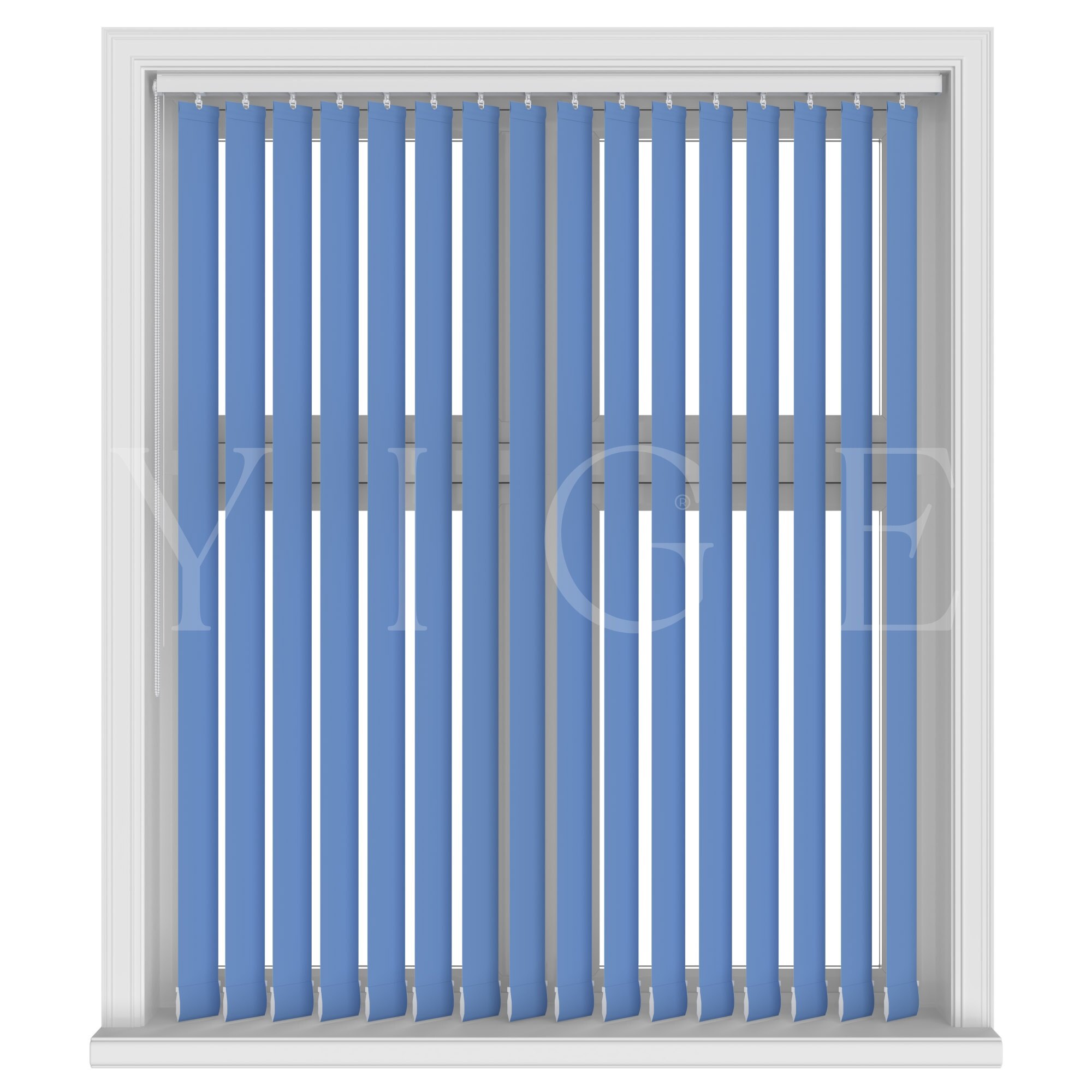 Blockout Vertical Blinds - vertical blinds window treatment by Yige AllBlinds