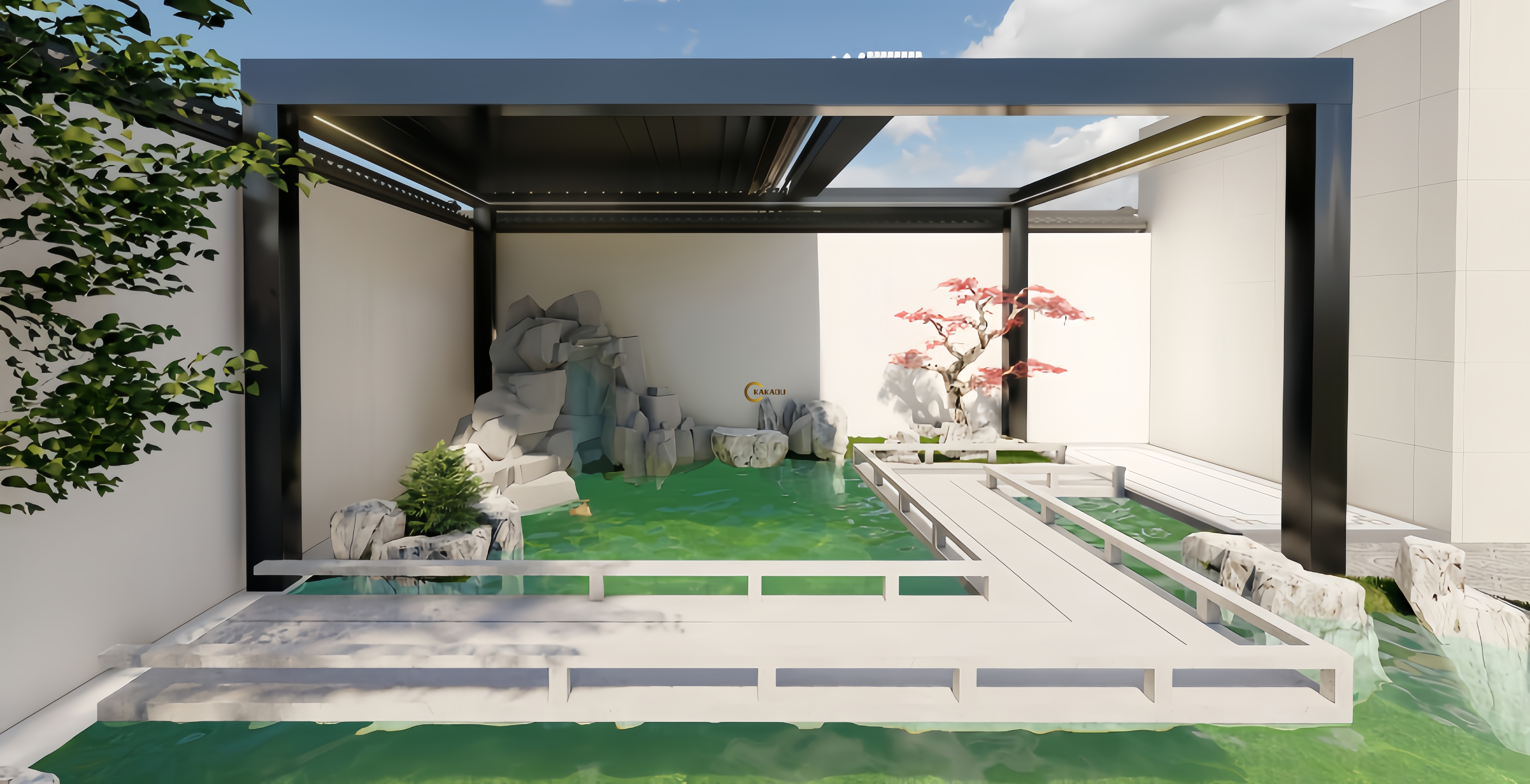 Retractable Pergola