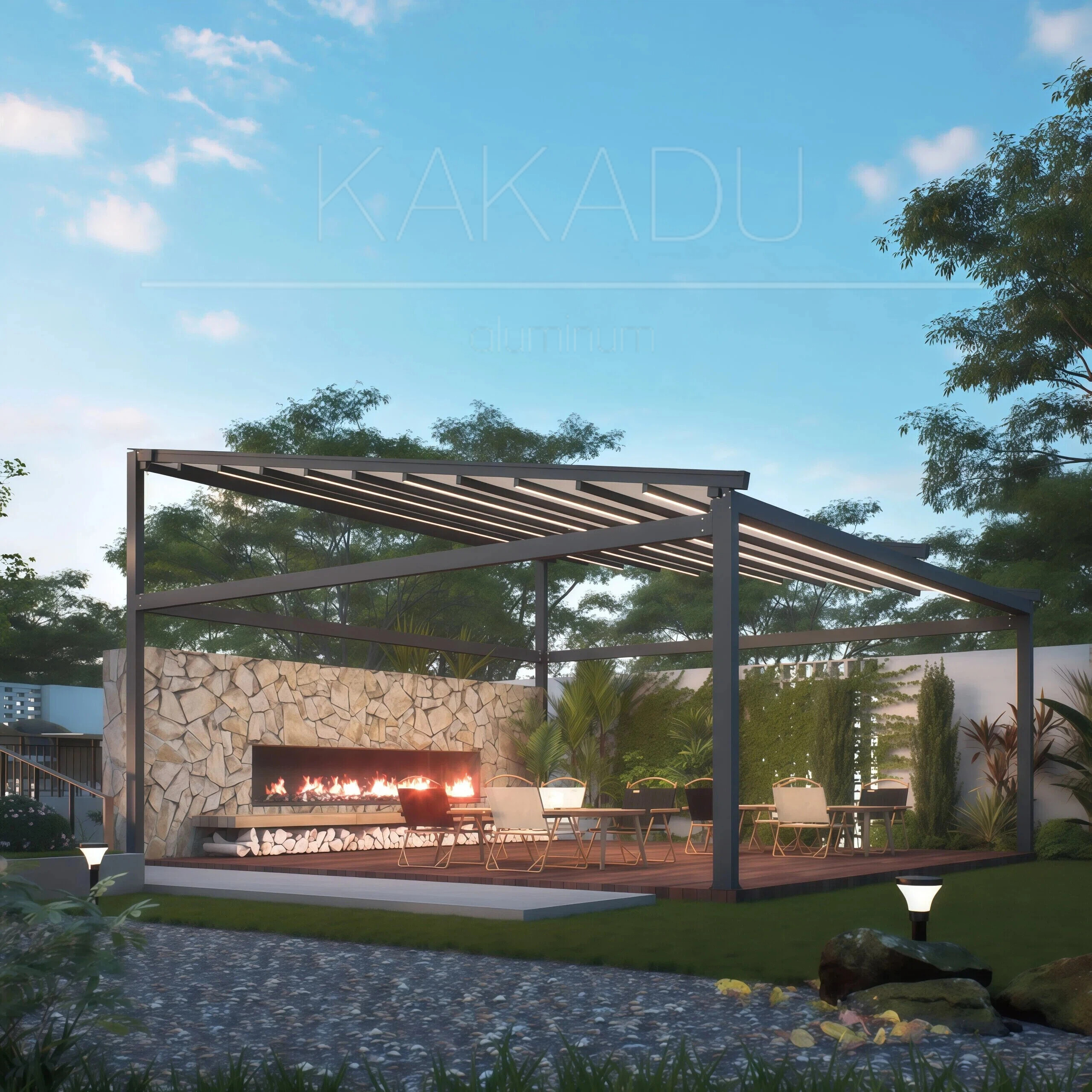 KAKADU SkySlide™ Retractable Roof Awning