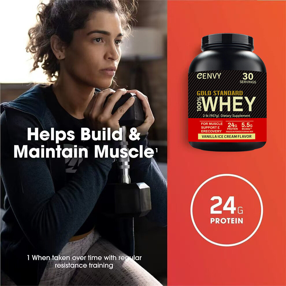 Protein powder scoop detail
