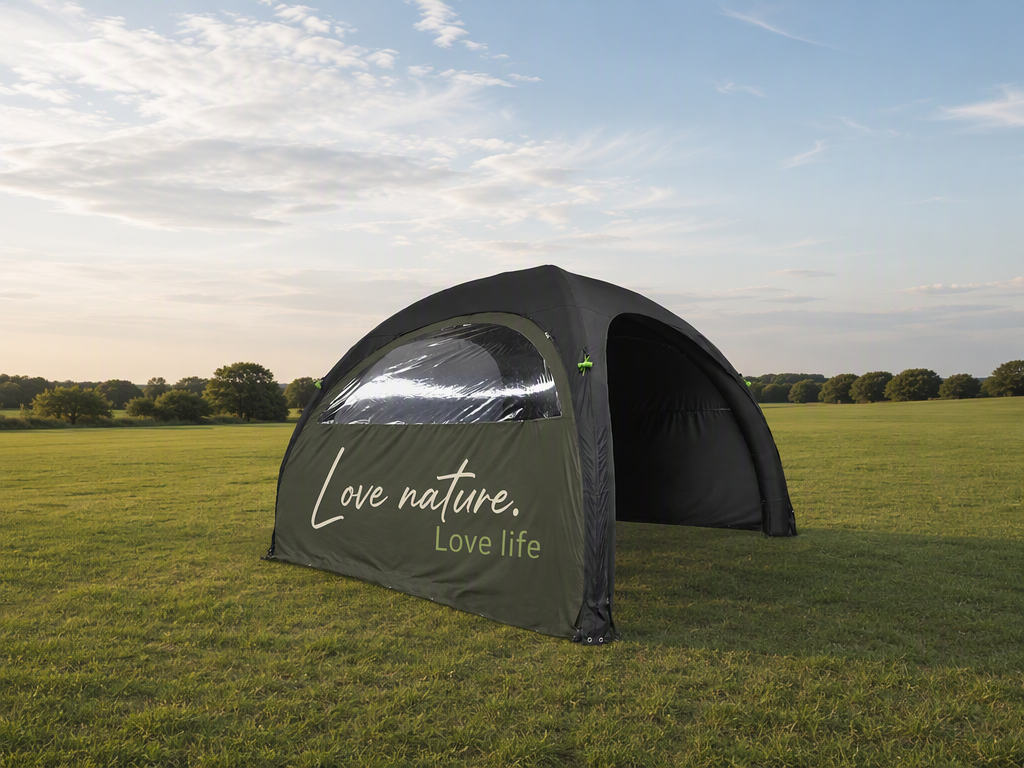 Inflatable tent