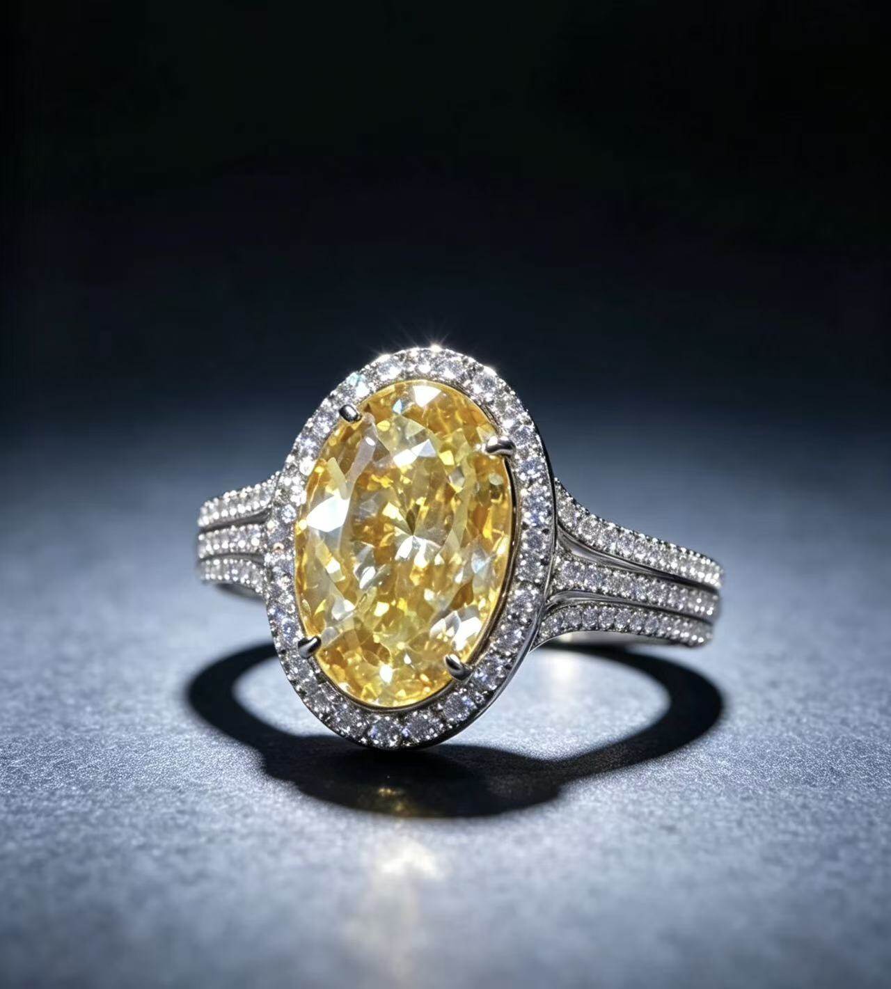 Imperial Yellow · Allure- 10-Carat Yellow Diamond Ring