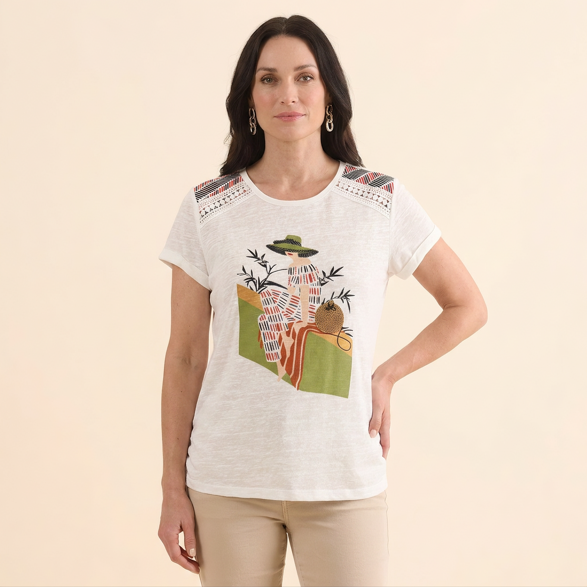 Bohemian Lady Graphic Tee