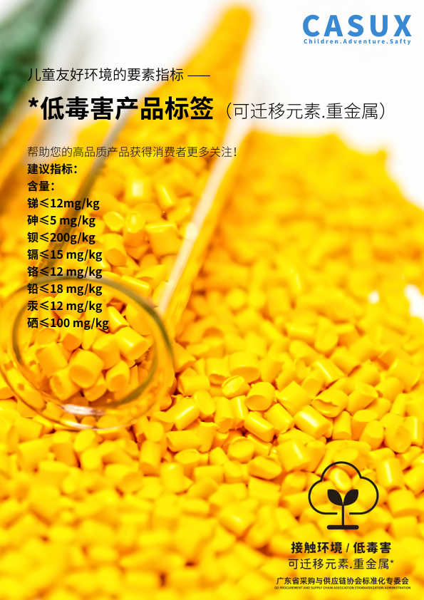 低毒害.稳定材质产品 | 可迁移元素.重金属