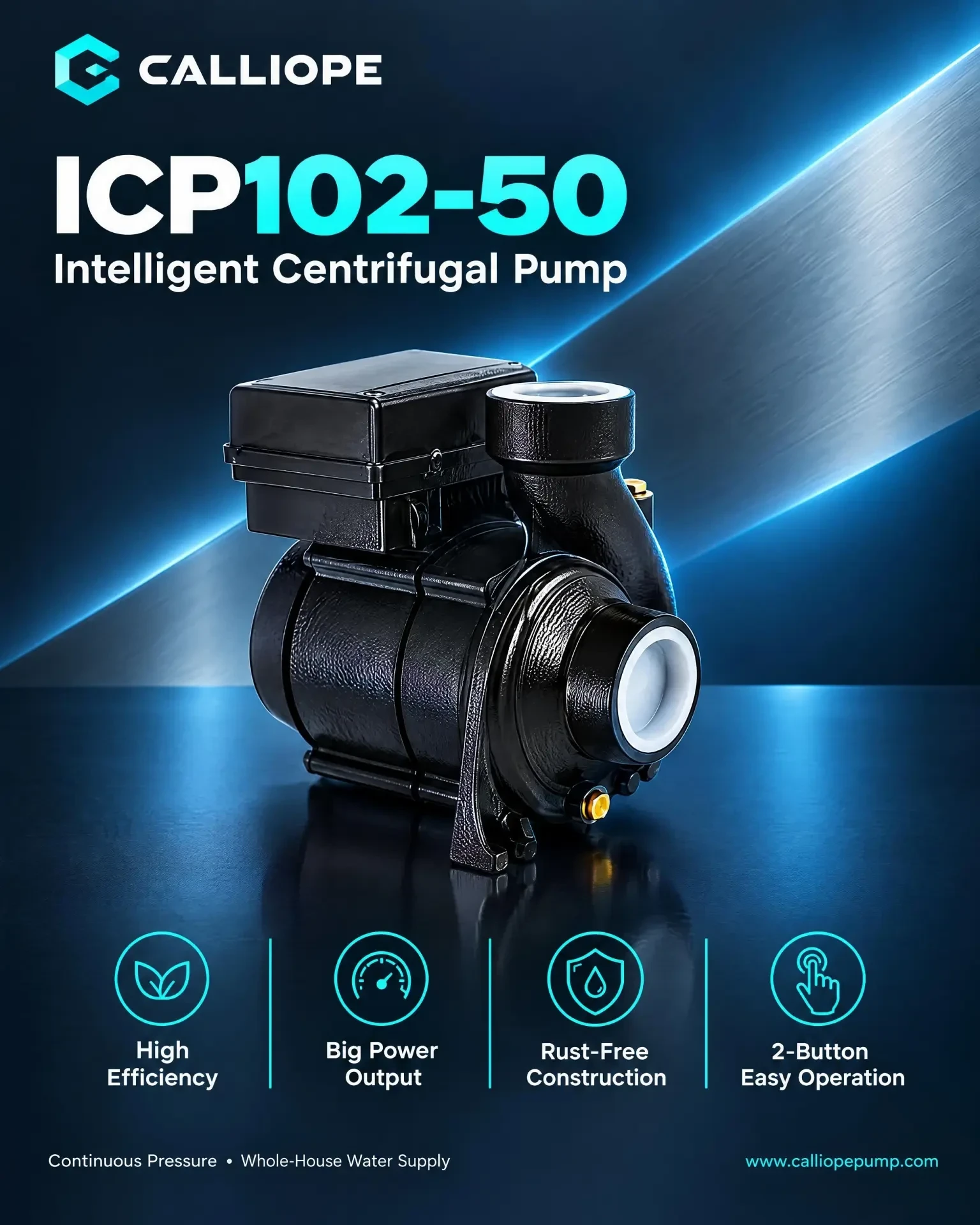 ICP102-50 intelligent centrifugal pump model sheet