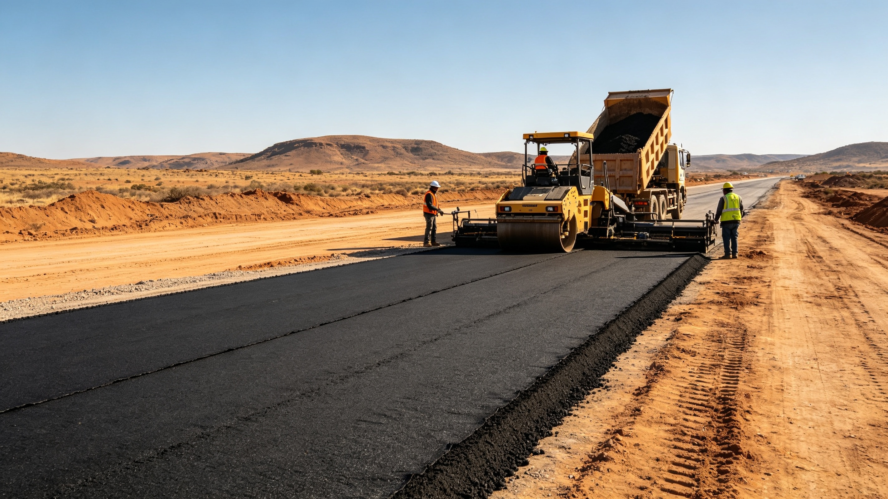 60,000 m² High-Strength Geotextile Development