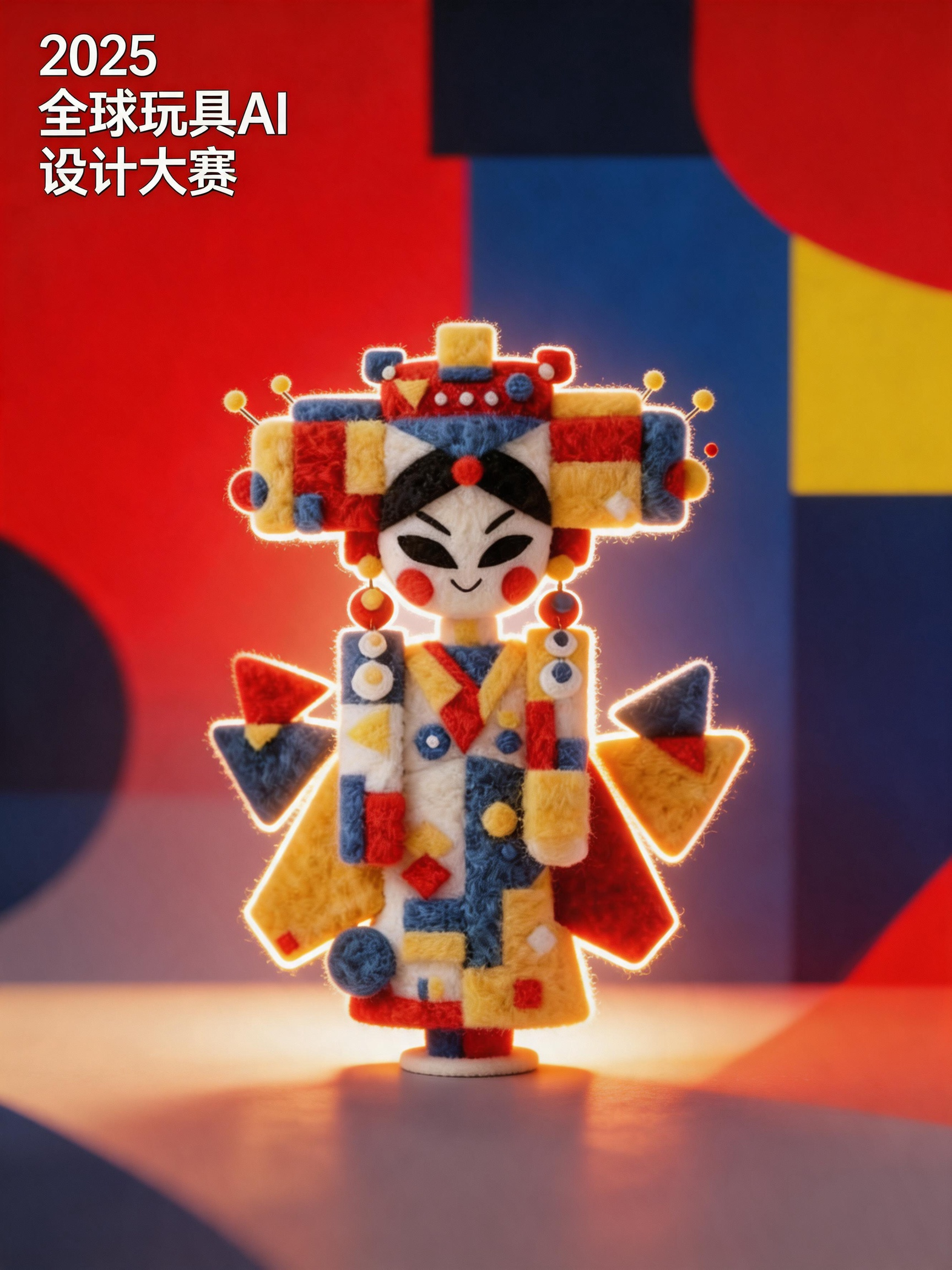京剧三色