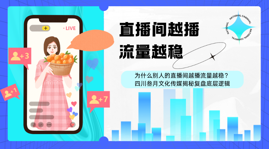 为什么别人的直播间越播流量越稳?四川叁月文化传媒揭秘复盘底层逻辑