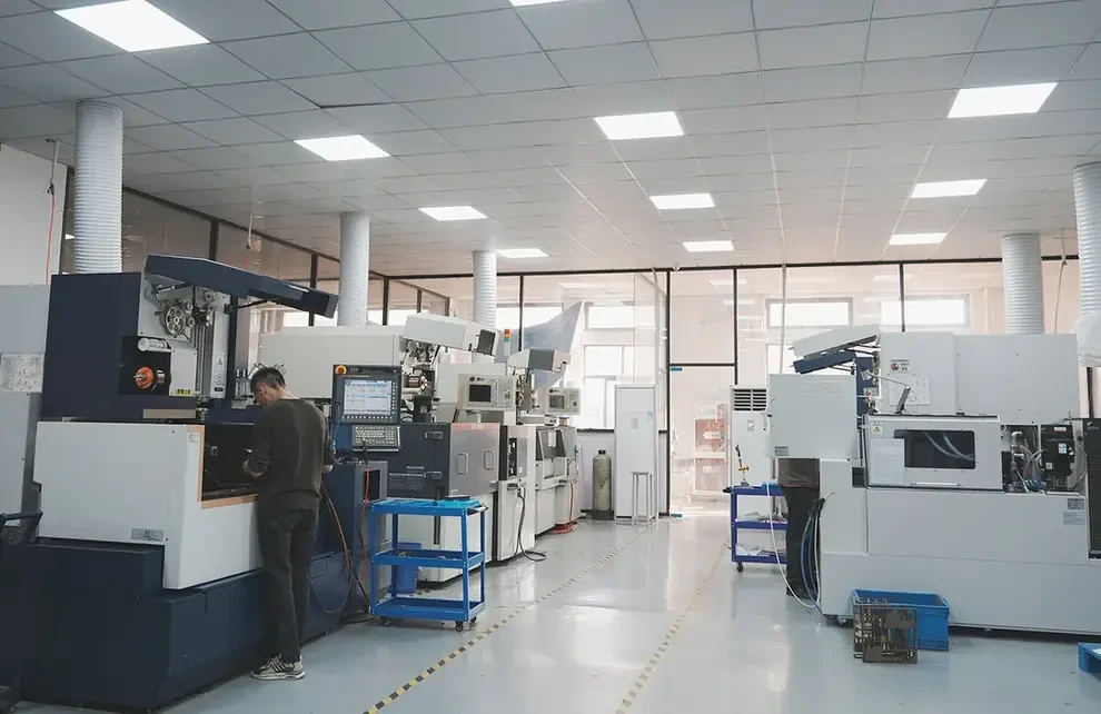 Wire EDM and grinding machines in the progressive stamping tool workshop