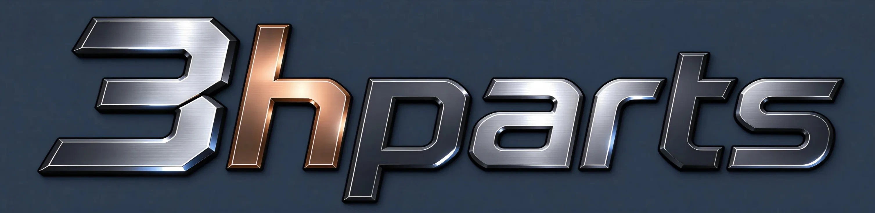 3h Metal Parts logo