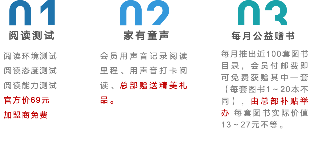 快乐书童阅读测试、家有童声、每月公益赠书