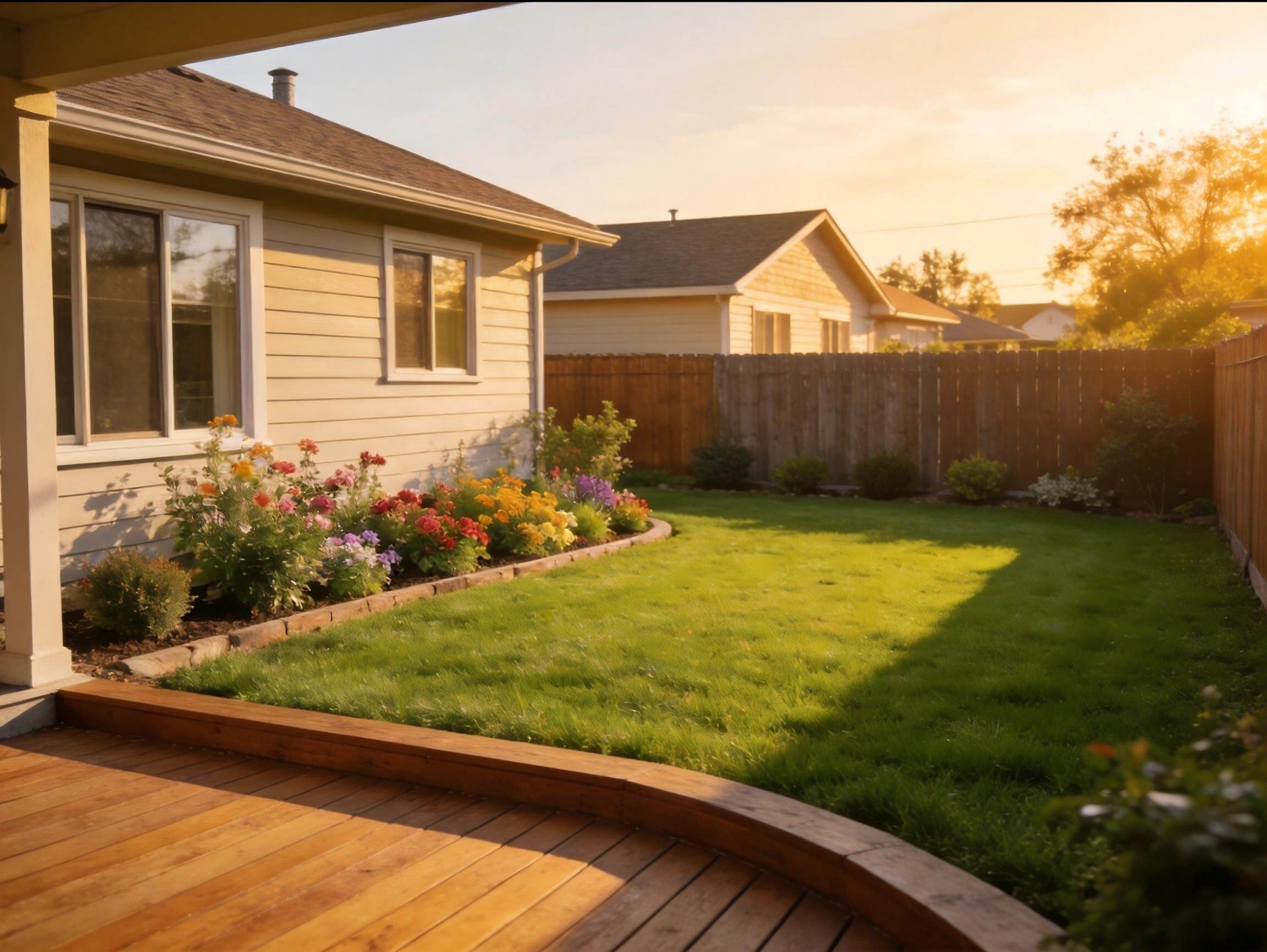 FT-R1000 Front and Back Yards