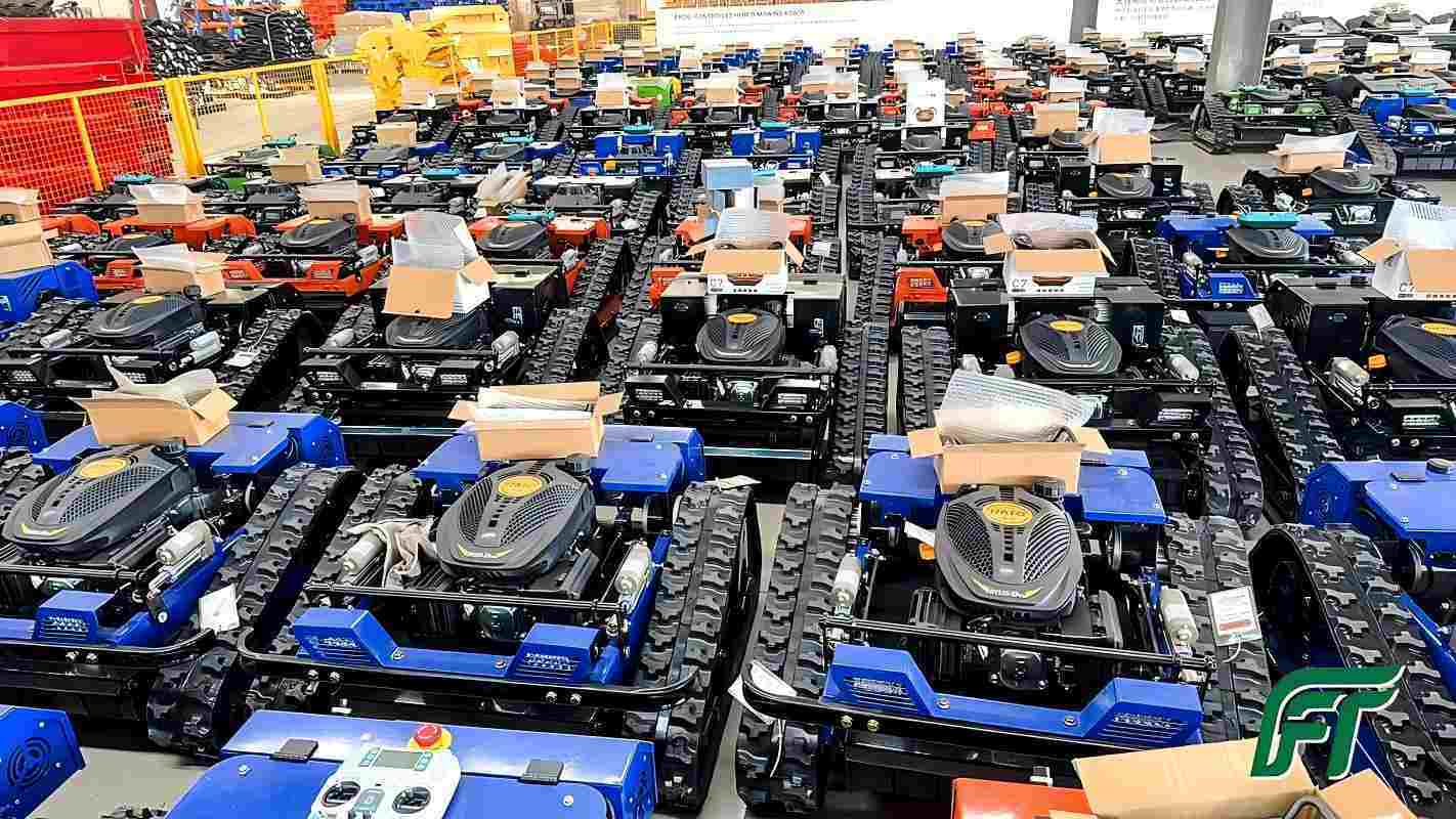 Operate from Safety. Mow with Confidence. - Remote control keeps operators away from slopes, debris, and blades — without sacrificing power.