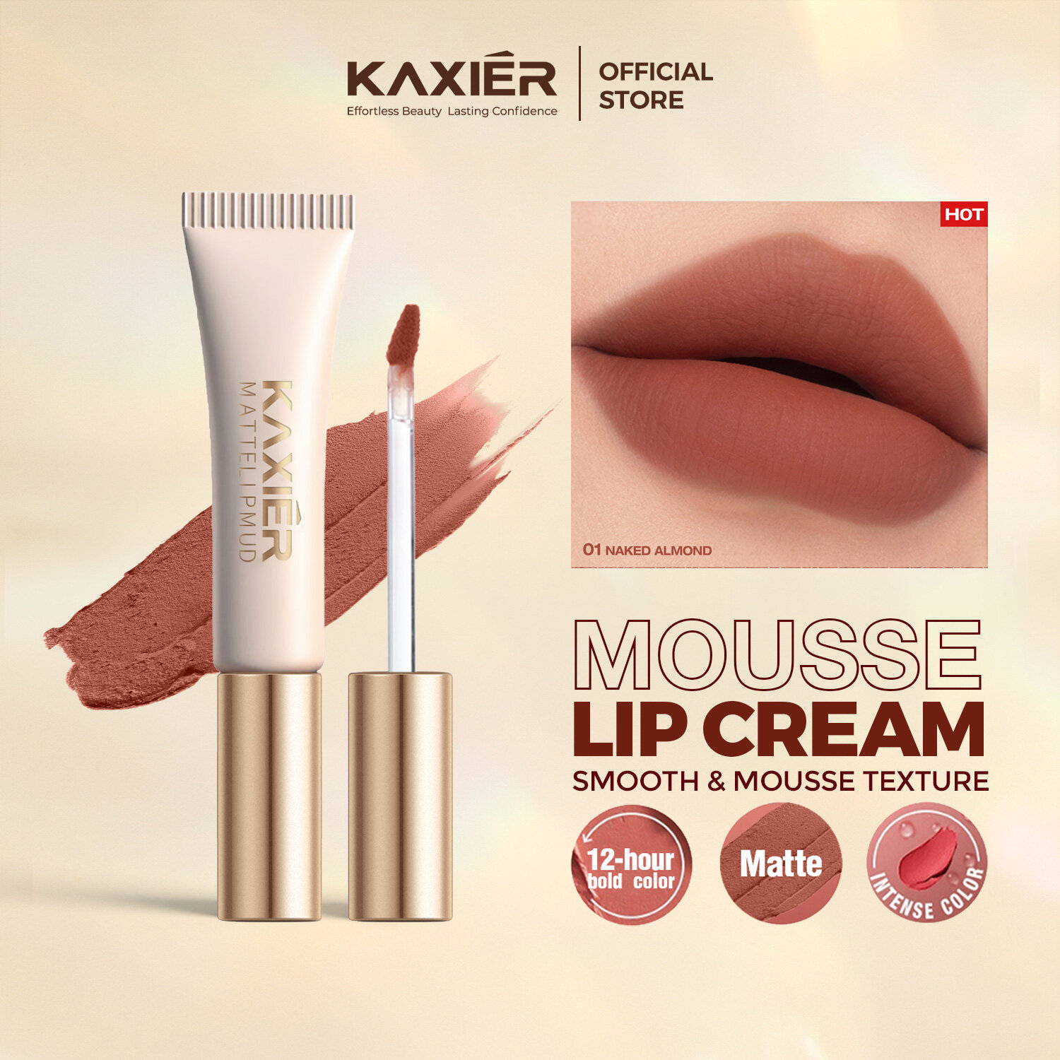 VELVET LONG MAKEUP MATTE LIP MUD