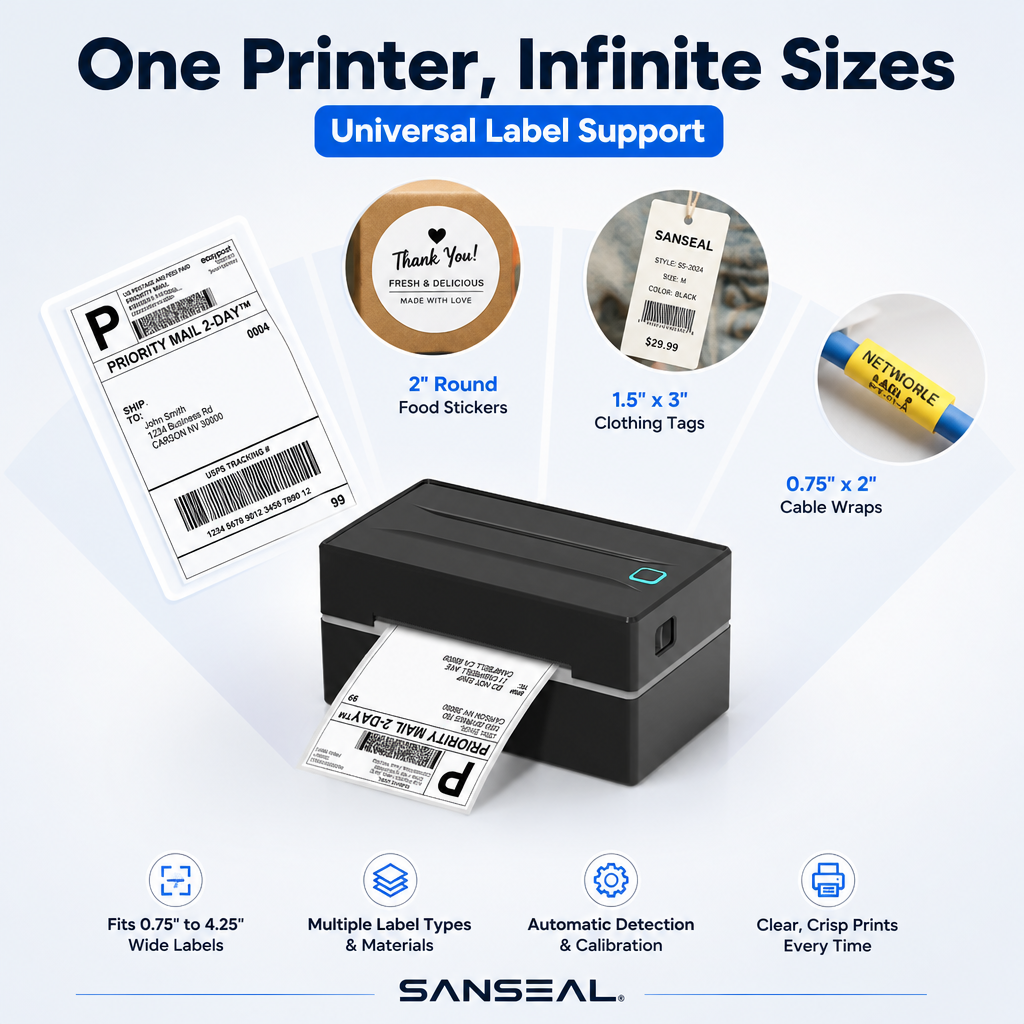 Y813 Desktop Label Printer Image 2