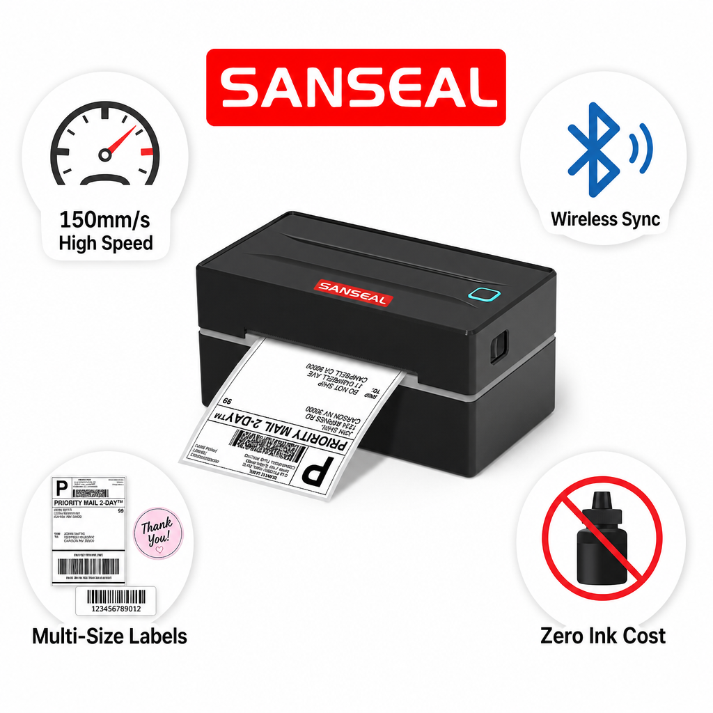 Y813 Desktop Label Printer Image 3