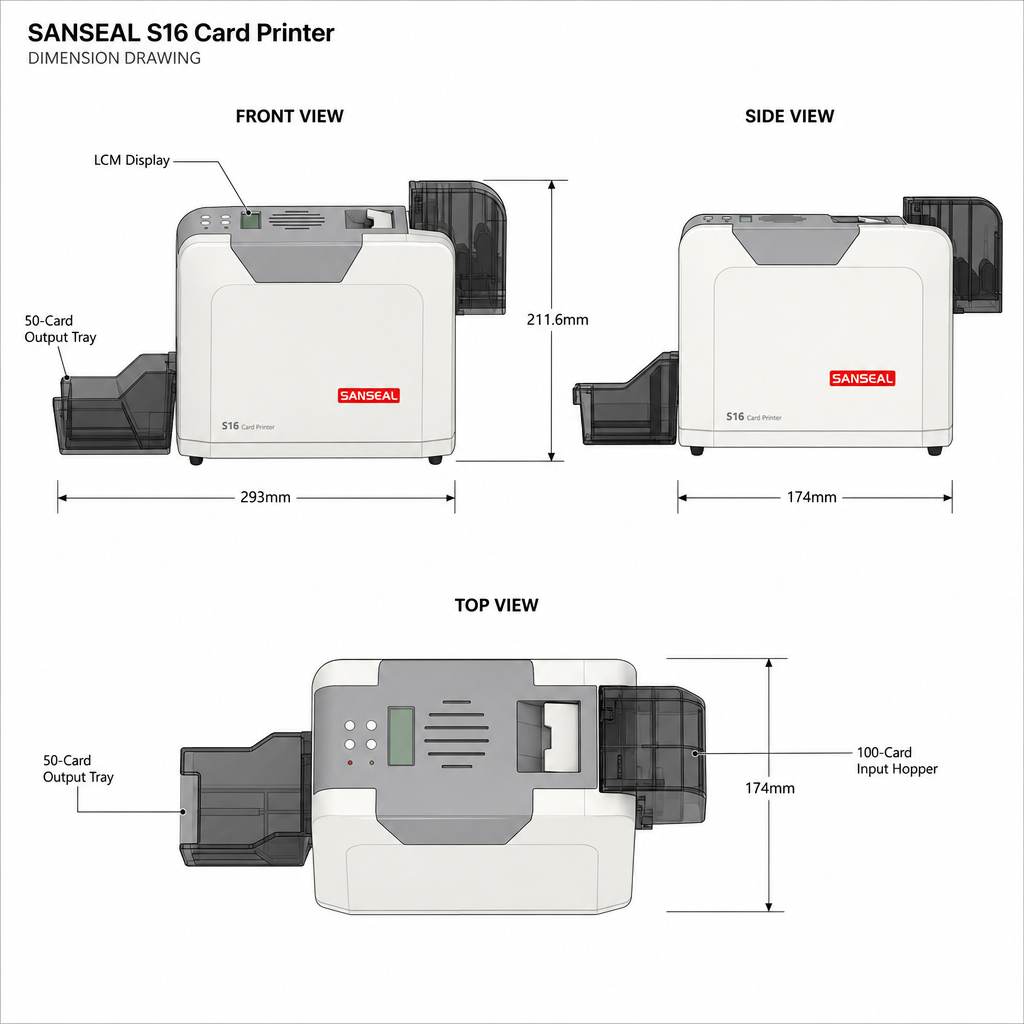 S16 ID Card Printer Image 4