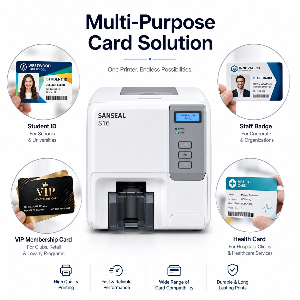 S16 ID Card Printer