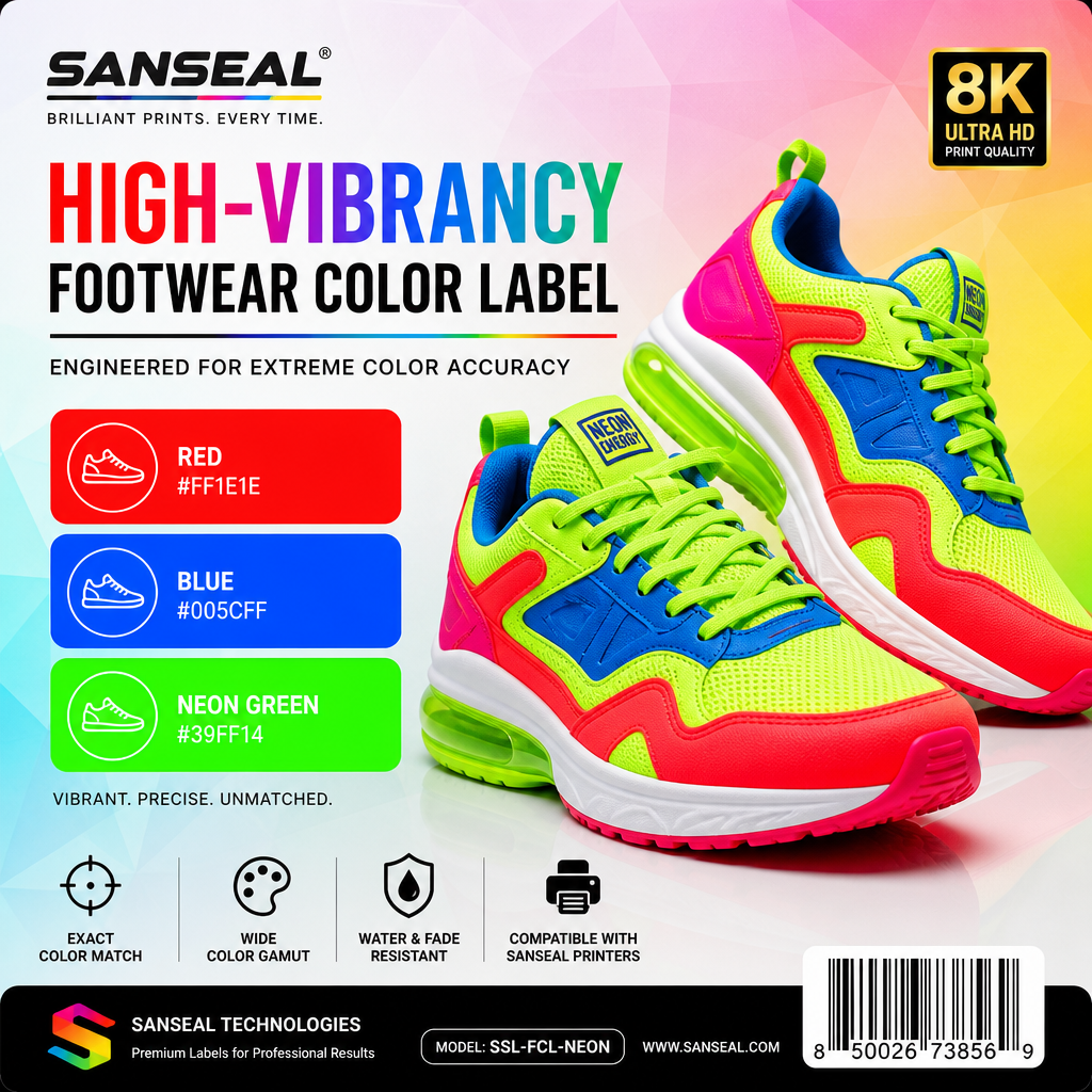 Shoe & Apparel Barcode Labels
